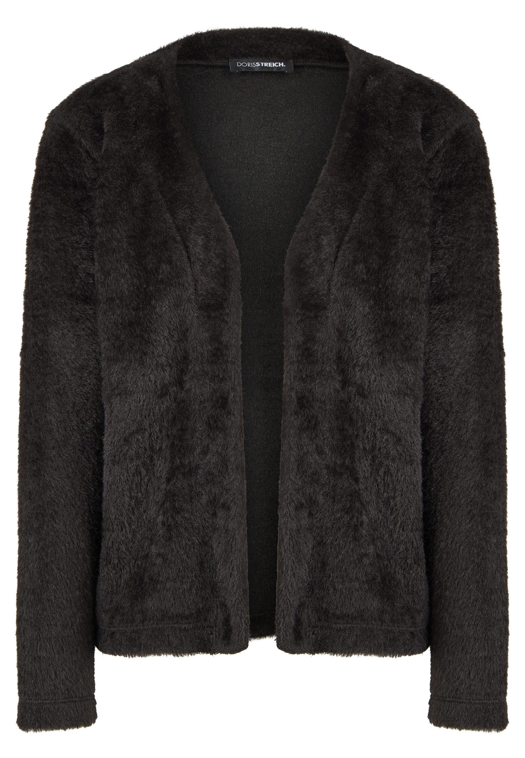 Doris Streich Blouson aus Fell-Imitat