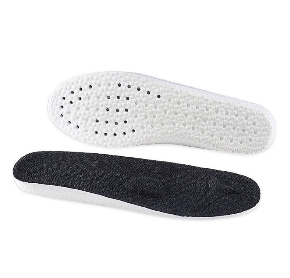 COOL-i ® Einlegesohlen Memory-Schaum Einlegesohlen (2 Paar) – 4D-Dämpfung & Fußgewölbestütze, für Sport & Alltag – zuschneidbar & atmungsaktiv