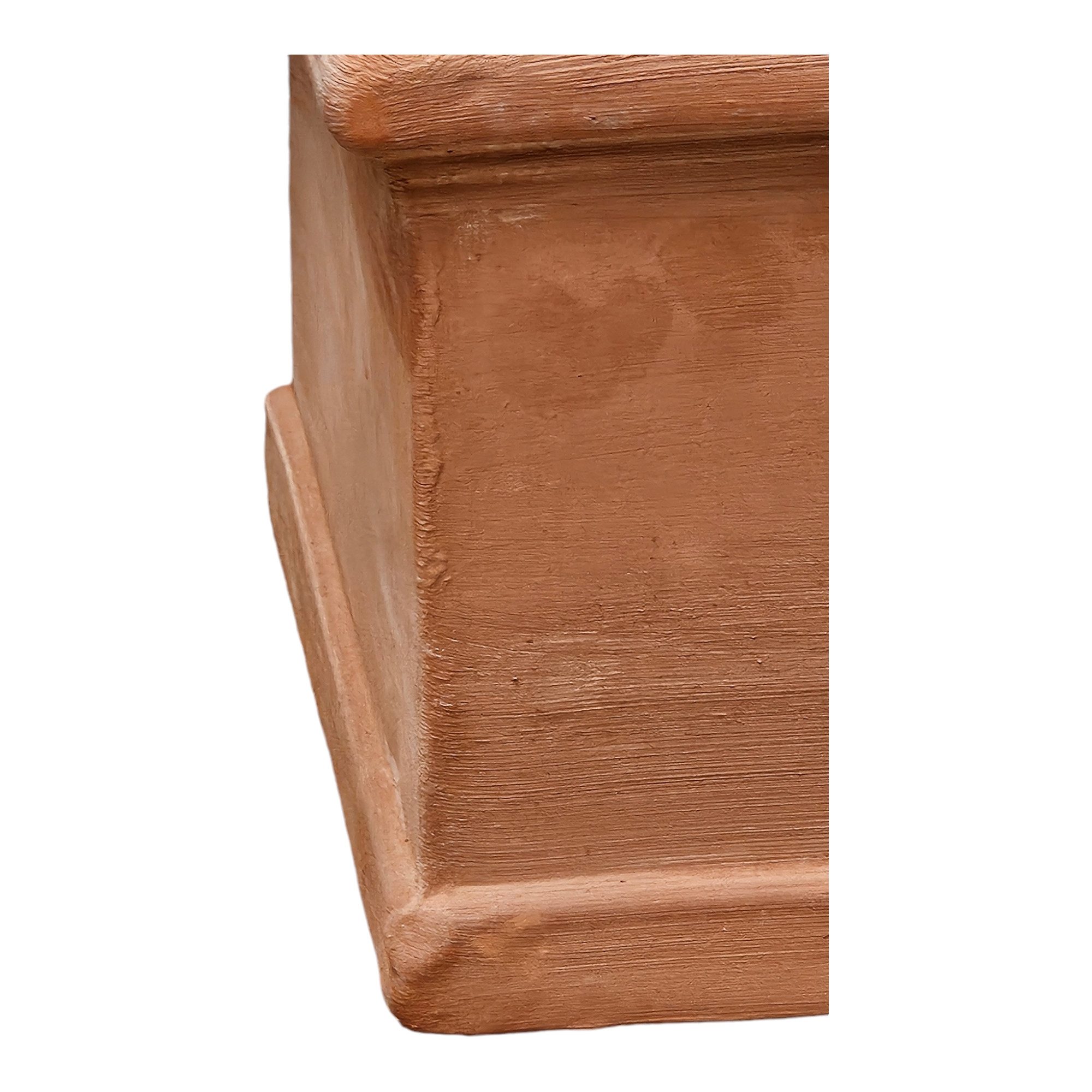 Teramico Pflanzkübel Terrakotta Modell "Cubo Liscio" günstig online kaufen