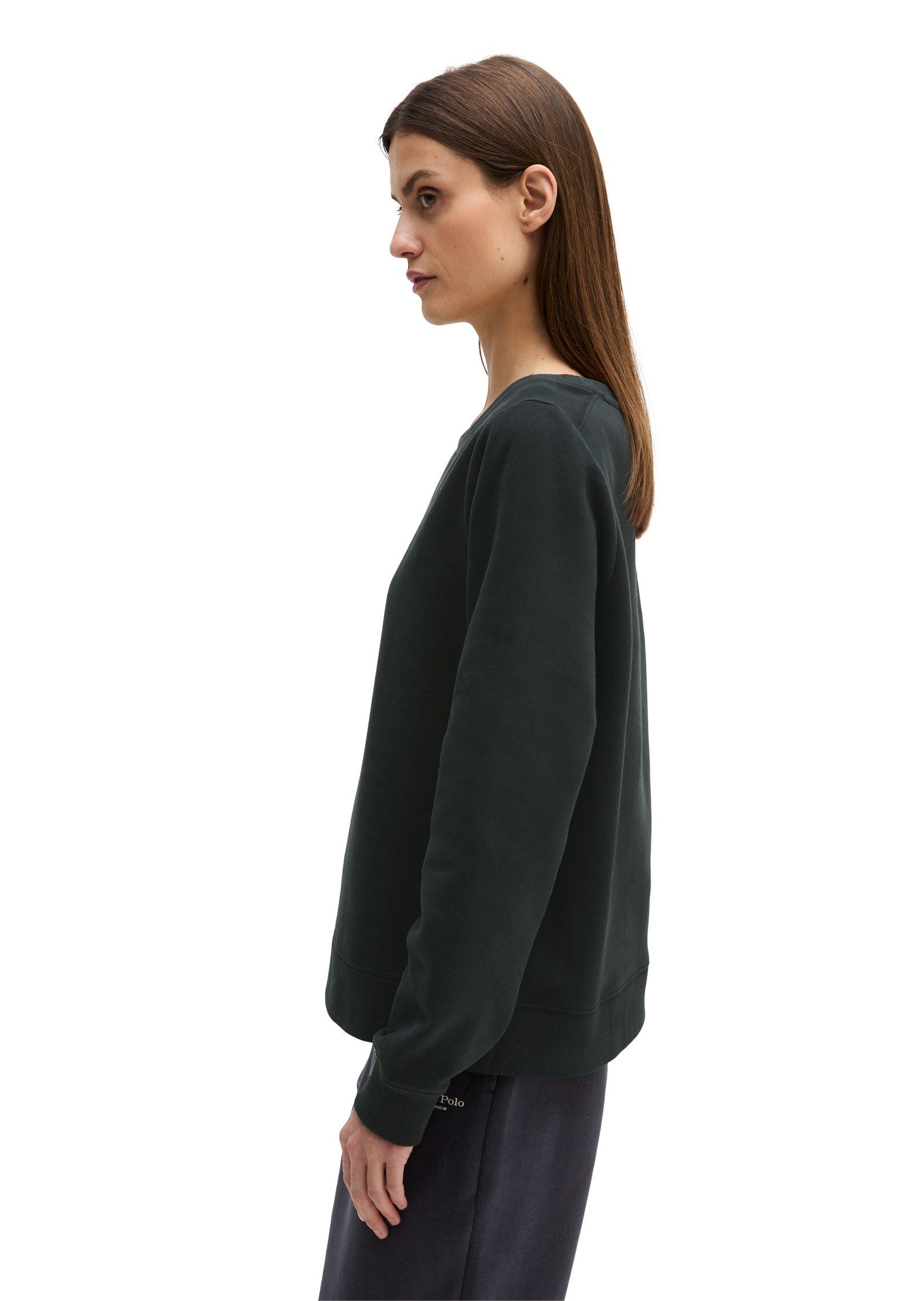 Marc O'Polo Sweatshirt mit gepeachter Oberfläche günstig online kaufen