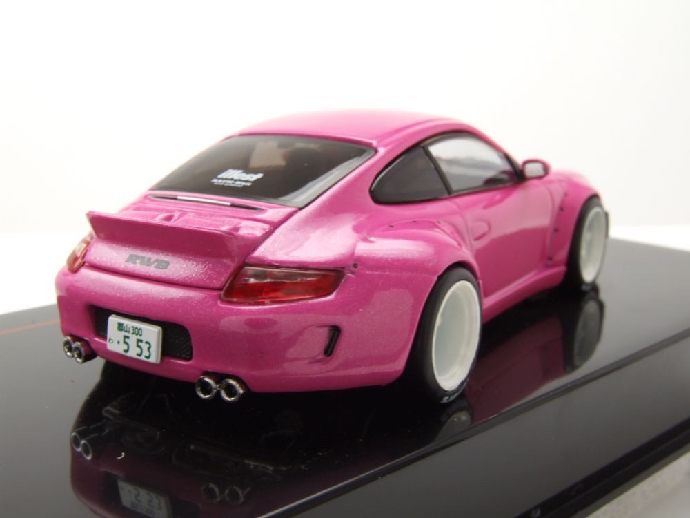 ixo Models Modellauto Porsche 911 (997) RWB rosa, Maßstab 1:43