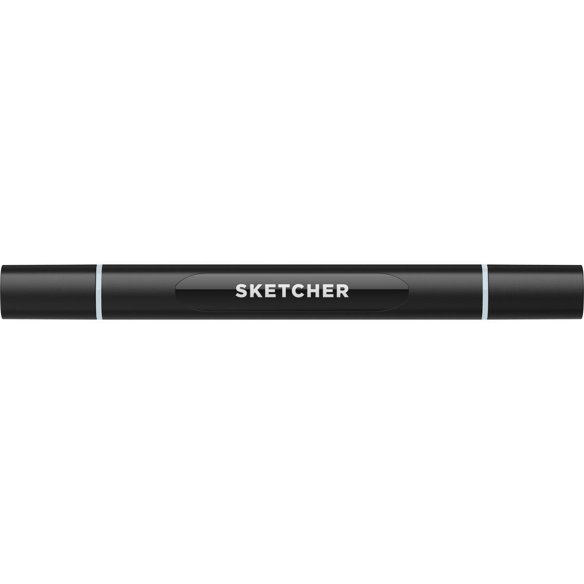 Filzstift Twinmarker Sketcher brush+chisel CG515 kaltgrau 2.