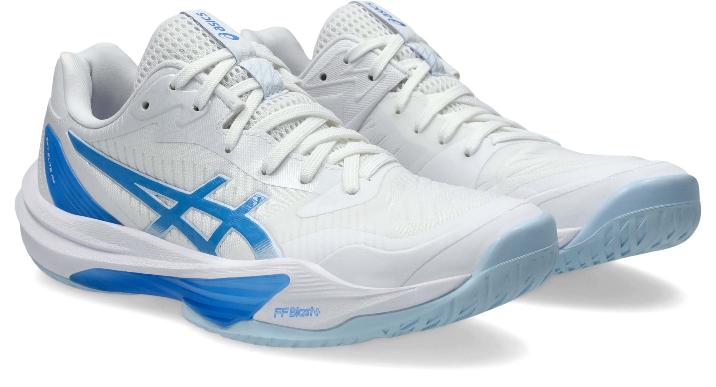Asics SKY ELITE FF 3 WHITE/DIGITAL GRAPE Handballschuh