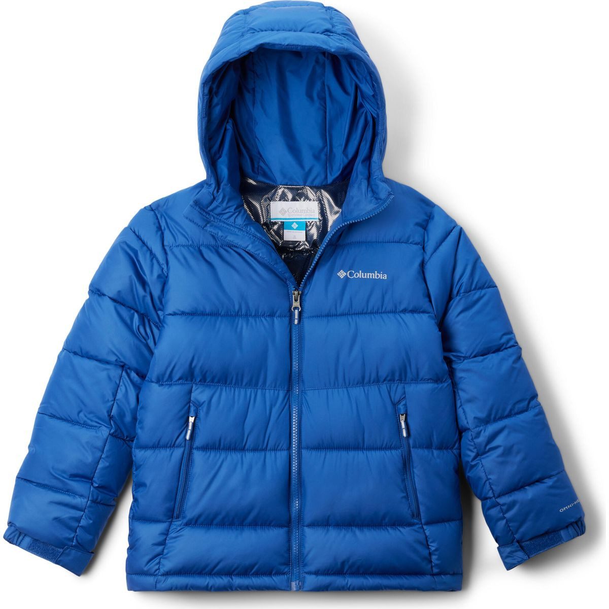 Columbia Steppjacke Youth Pike Lake II Hooded Insulated Jacket Wärmereflektierende Jacke mit recycelter Isolierung, verstellbarer
