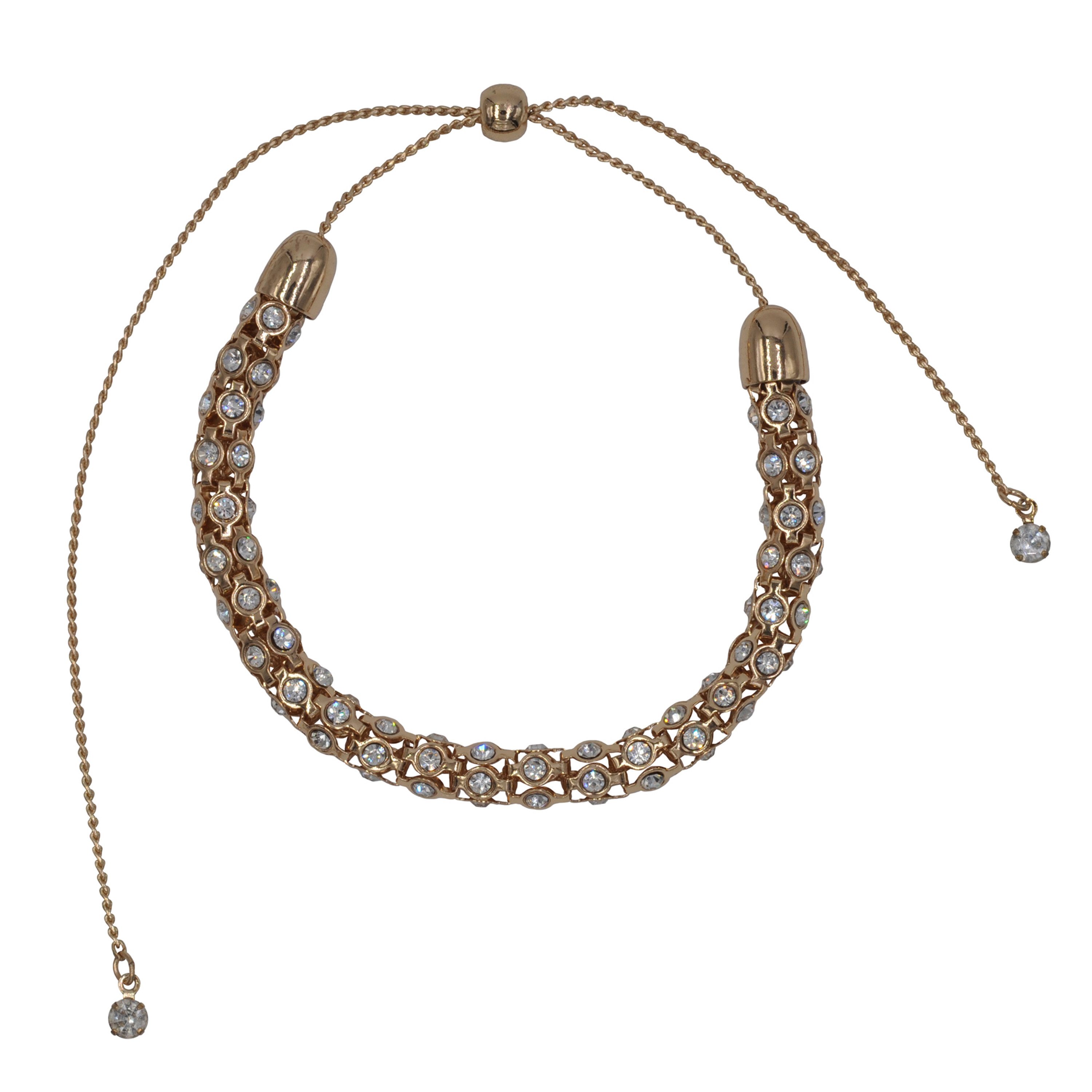 Firetti Armband Schmuck Geschenk Sparkly Armkette, mit Glasstein