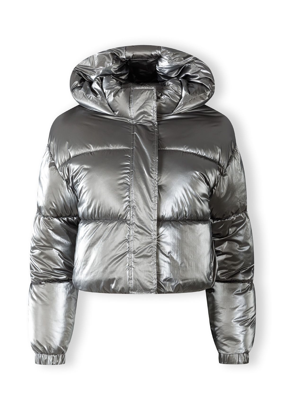 Respect Winterjacke Gefütterte Jacke im Metallic-Look (XS-XL) günstig online kaufen