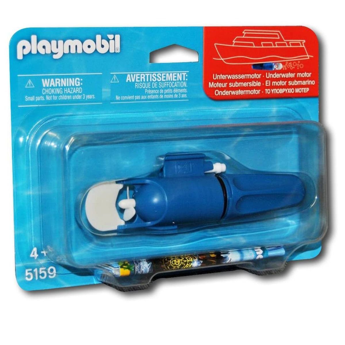 Playmobil® Spielwelt PLAYMOBIL® 5159 - Unterwassermotor, Erfordert eine  AA-Batterie (LR6), die nicht im Lieferumfang enthalten ist