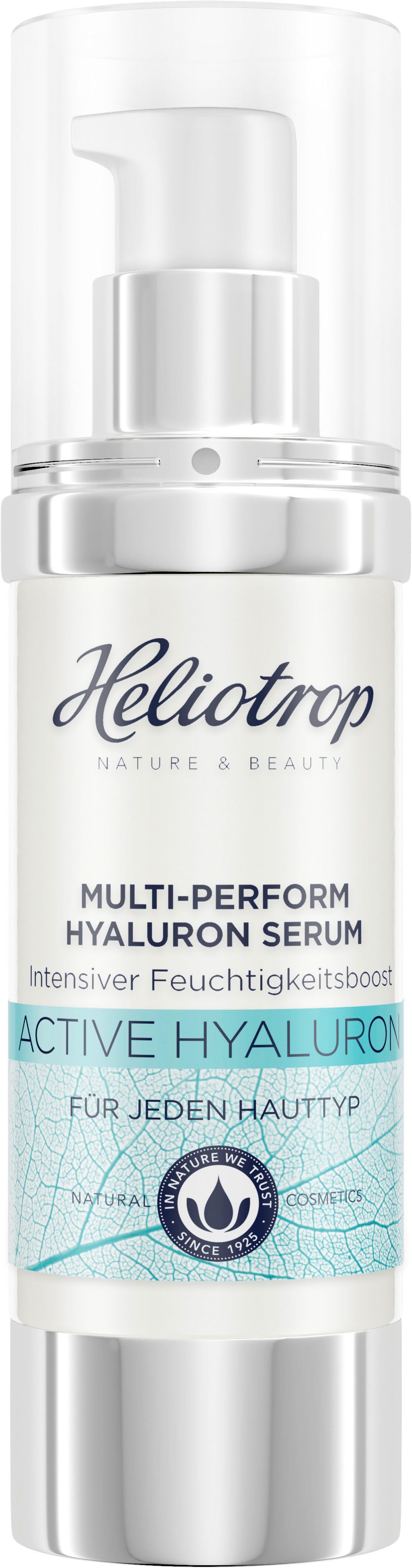HELIOTROP Gesichtsserum Active Hyaluron, Pflanzlicher Feuchtigkeitsboost  mit natürlichem Hyaluron
