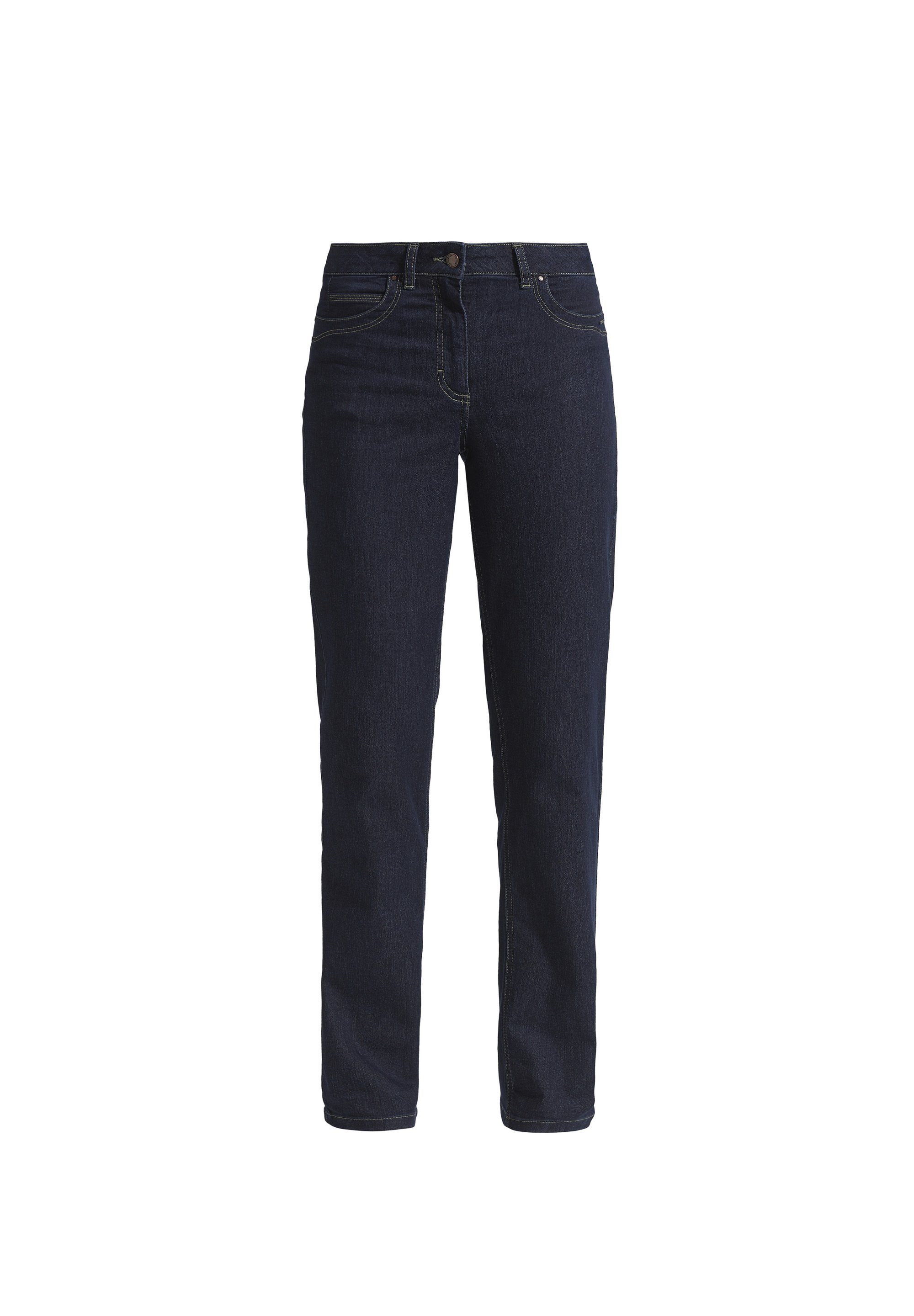 Damen Jeans LauRie Loose-fit-Jeans Charlotte Regular Denim, 5-Pocket Jeans