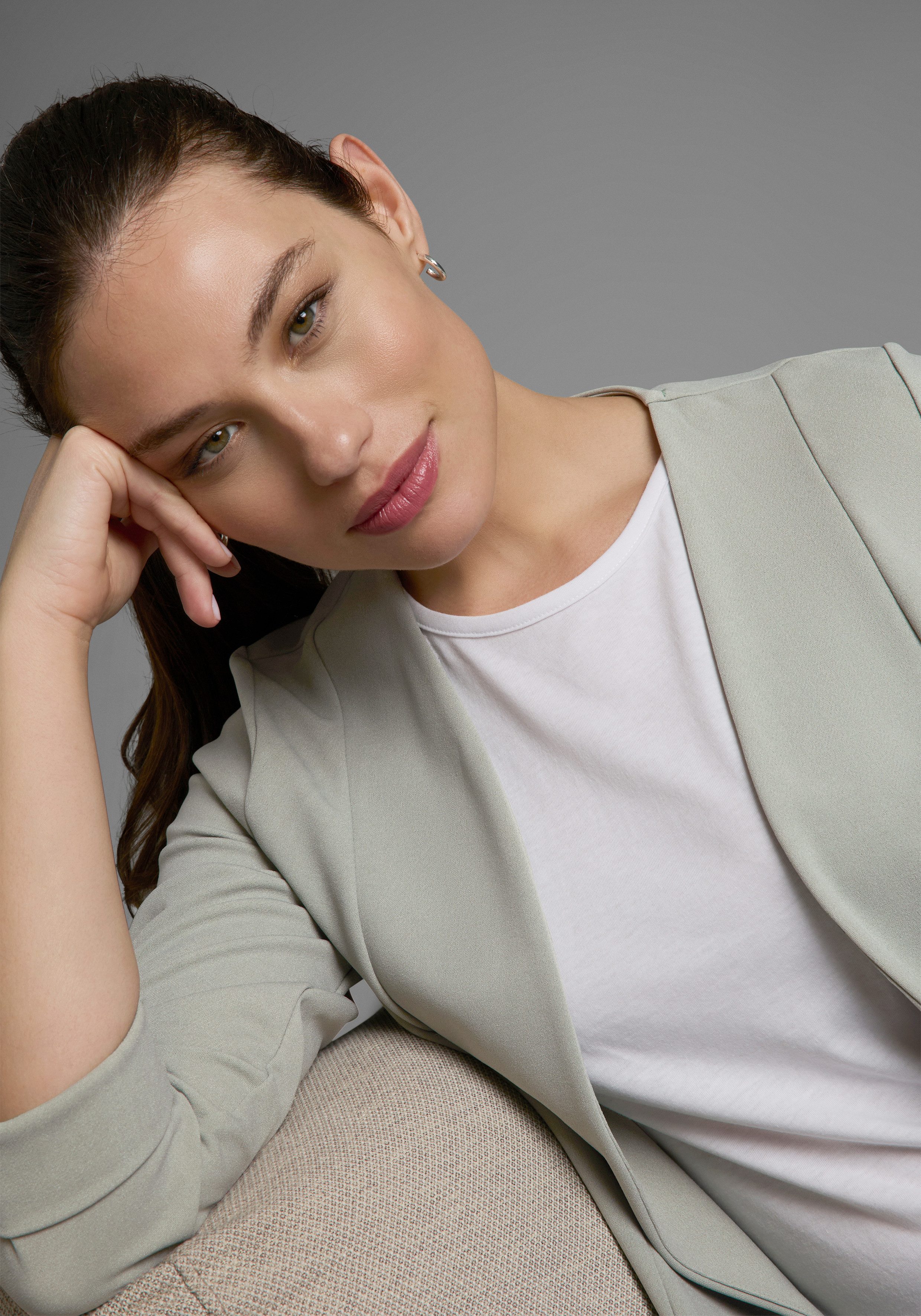 Laura Scott Longblazer mit Reißverschlüssen