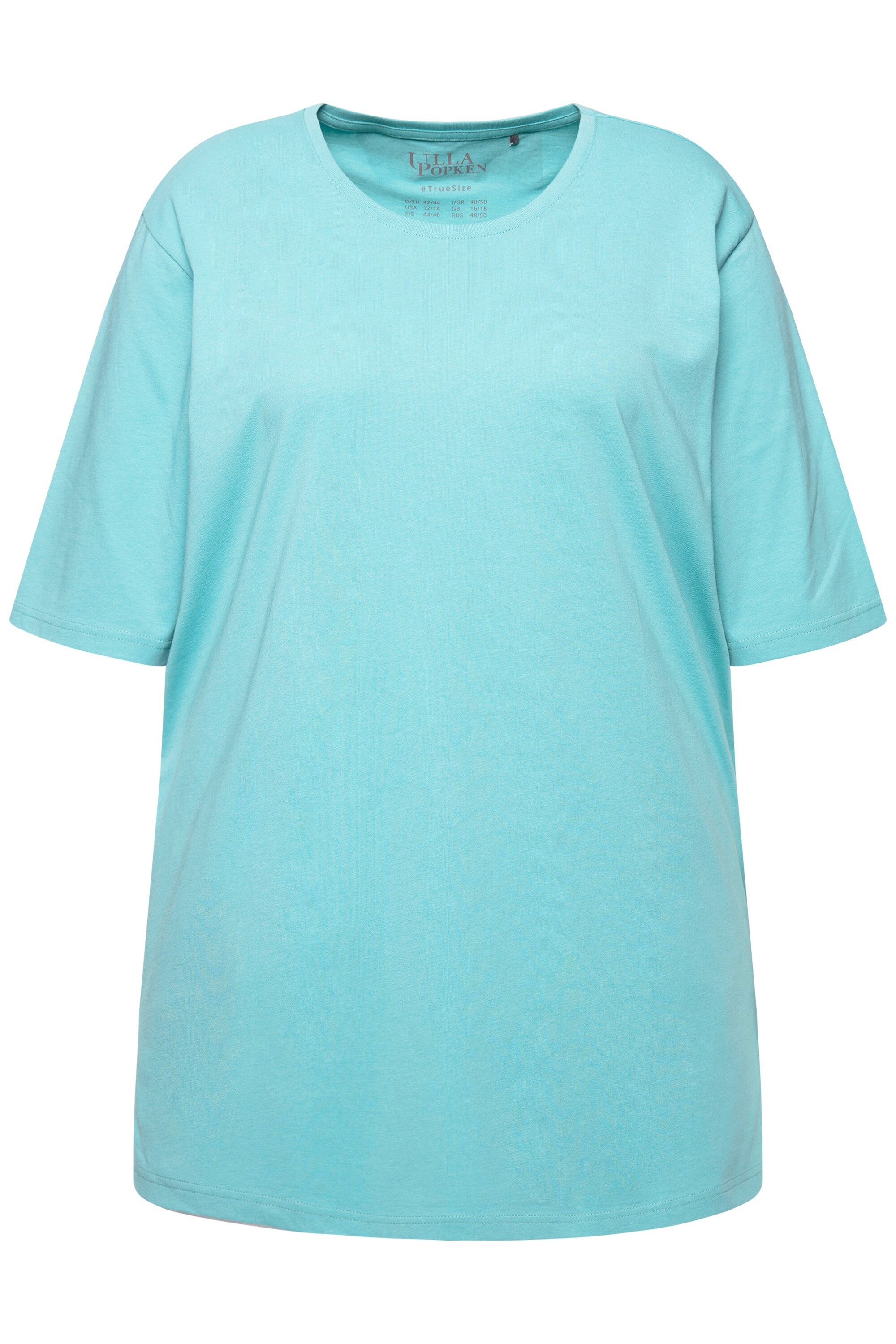 Ulla Popken T-Shirt T-Shirt Rundhalsausschnitt Relaxed günstig online kaufen