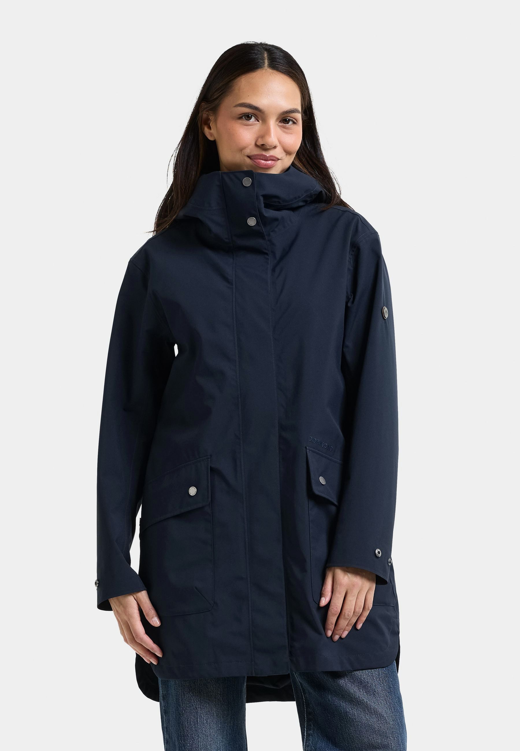 Didriksons Parka Gwen Parka mit Kapuze mit Taschen