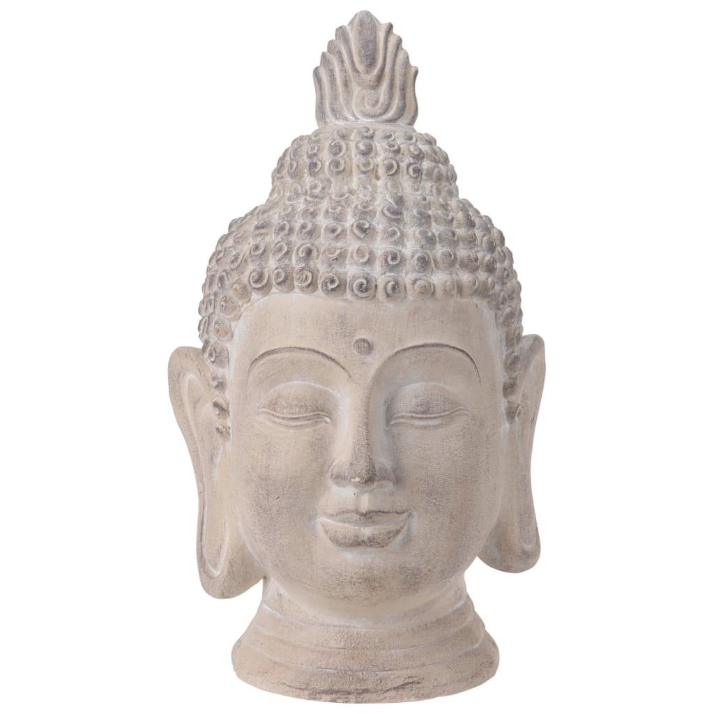Progarden Skulptur Buddha Creme Kopf cm Deko 31x29x53,5