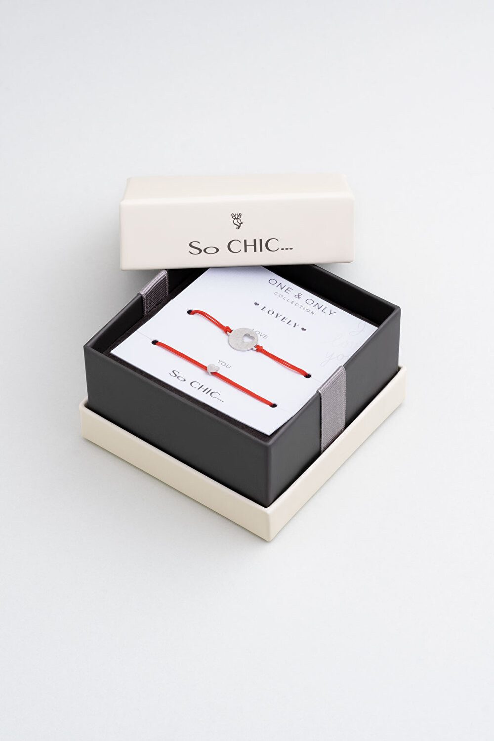 So CHIC... Armband Einzelherz 18K Weißgold günstig online kaufen