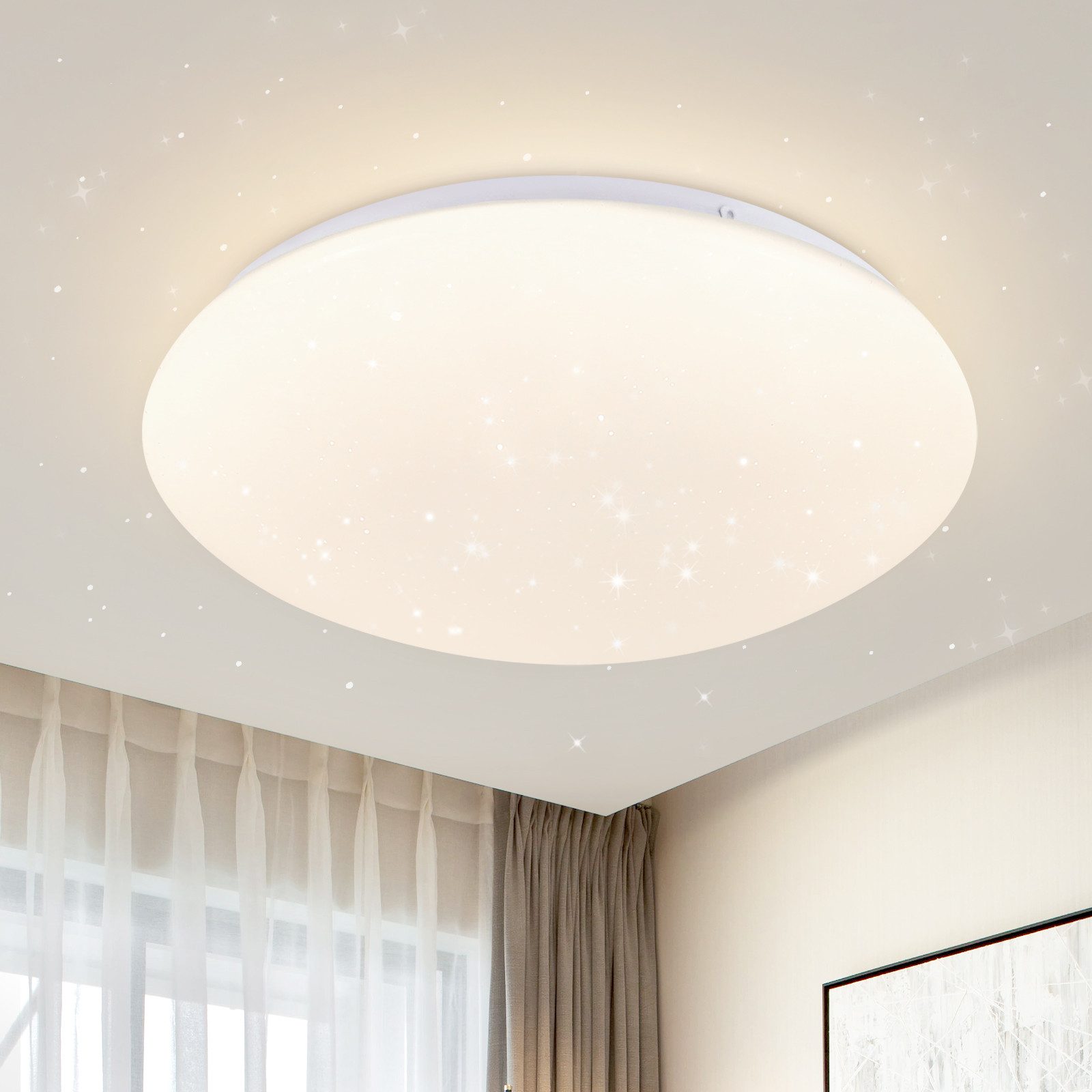 ZMH Deckenleuchte Wohnzimmer Ø16.5CM Rund 5W günstig online kaufen