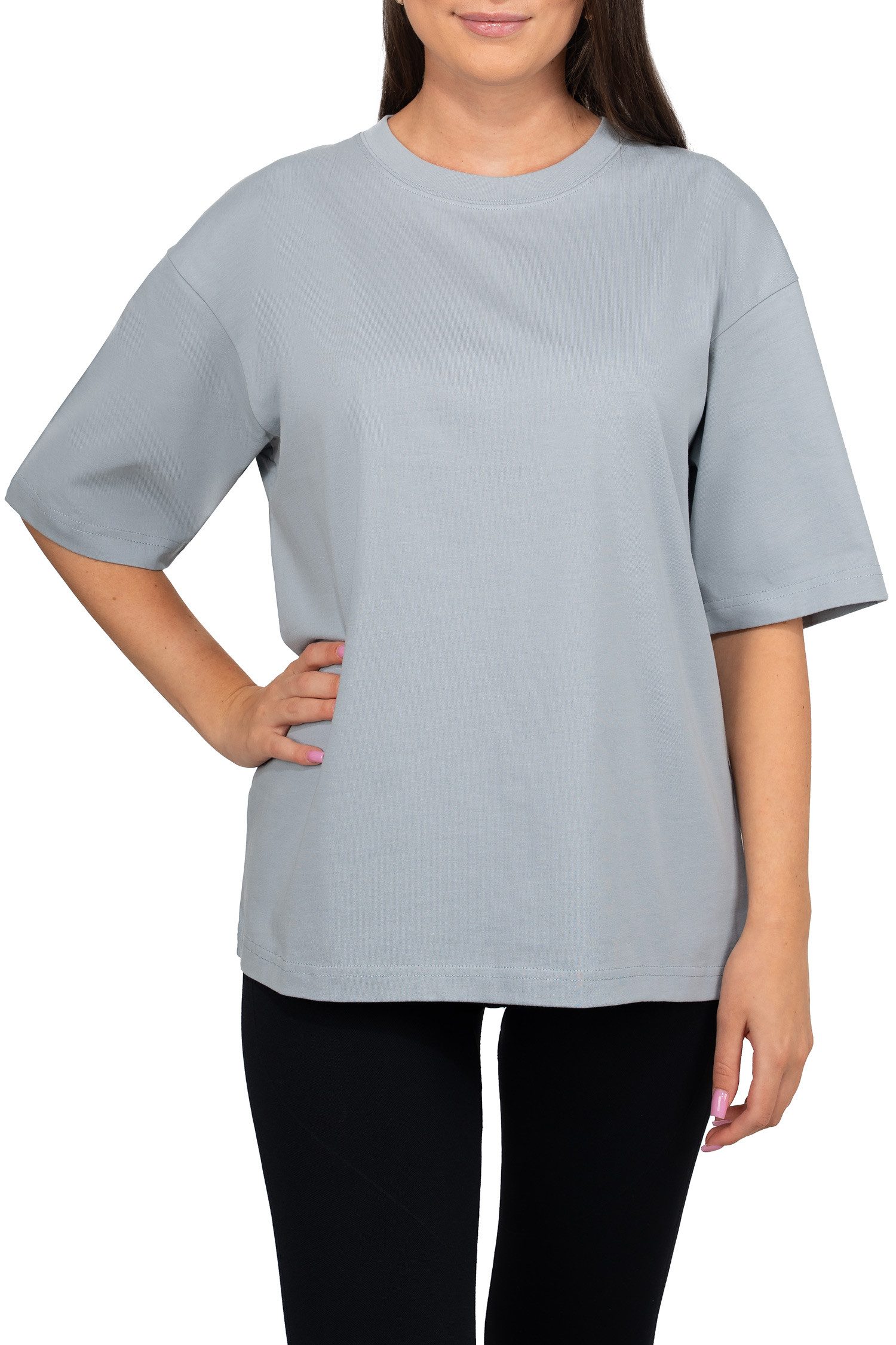 Reichstadt Oversize-Shirt Kurzarm Rundhals Damen T-Shirt 25RSW070 in kräfti günstig online kaufen