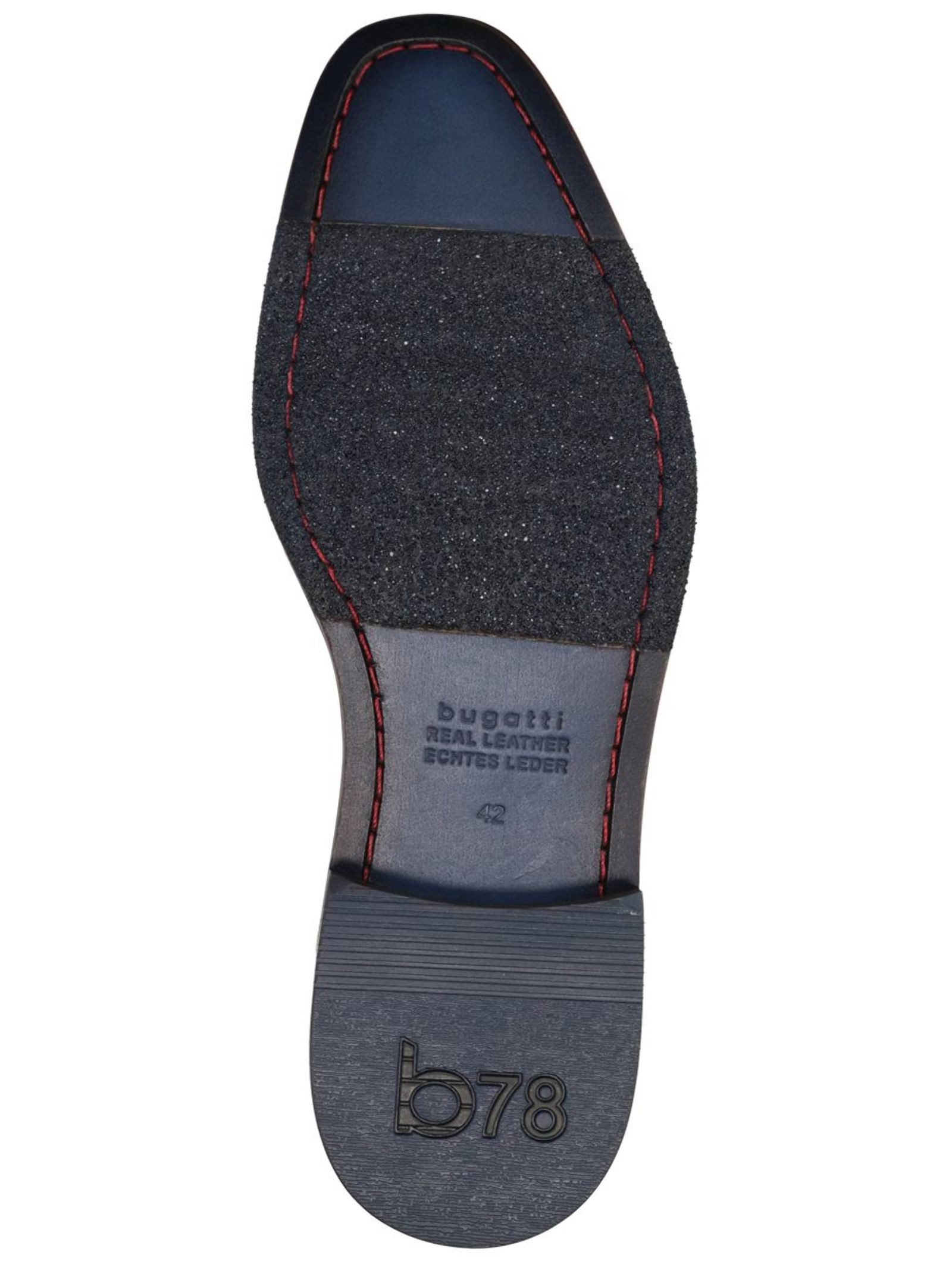 bugatti Halbschuhe Nappaleder . Schnürschuh