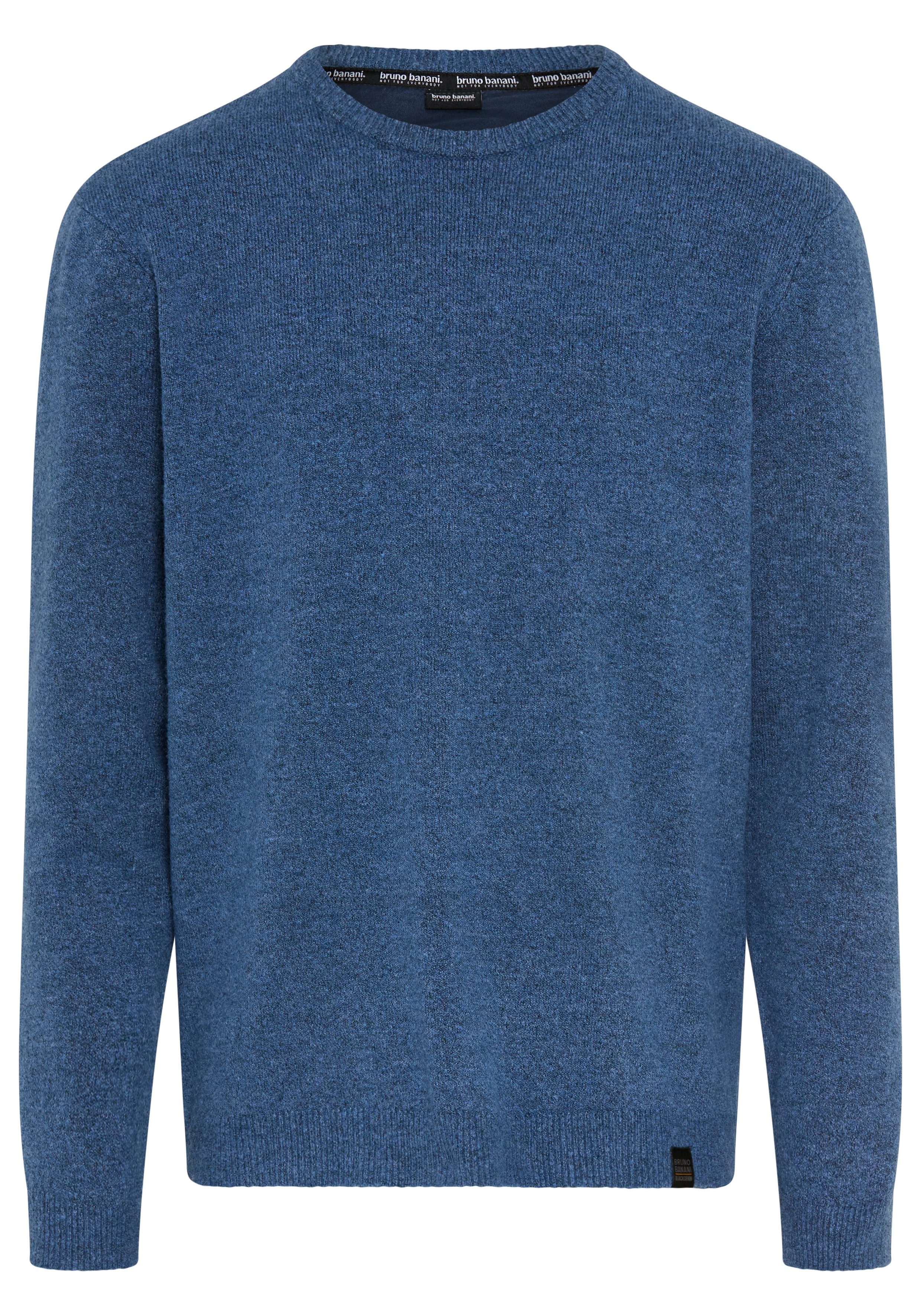 Bruno Banani Strickpullover in hochwertiger Wolloptik Woll-Look mit pflegeleichtem Tragekomfort. Ohne kratzendes Tragegefühl – Bild 5 von 5