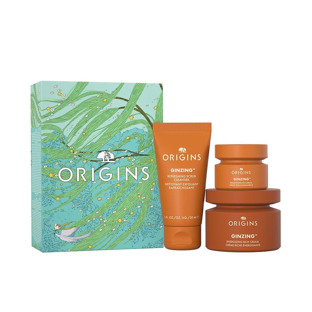 ORIGINS Gesichtspflege-Set GINZING RICH ENERGIZING CREME-ETUI