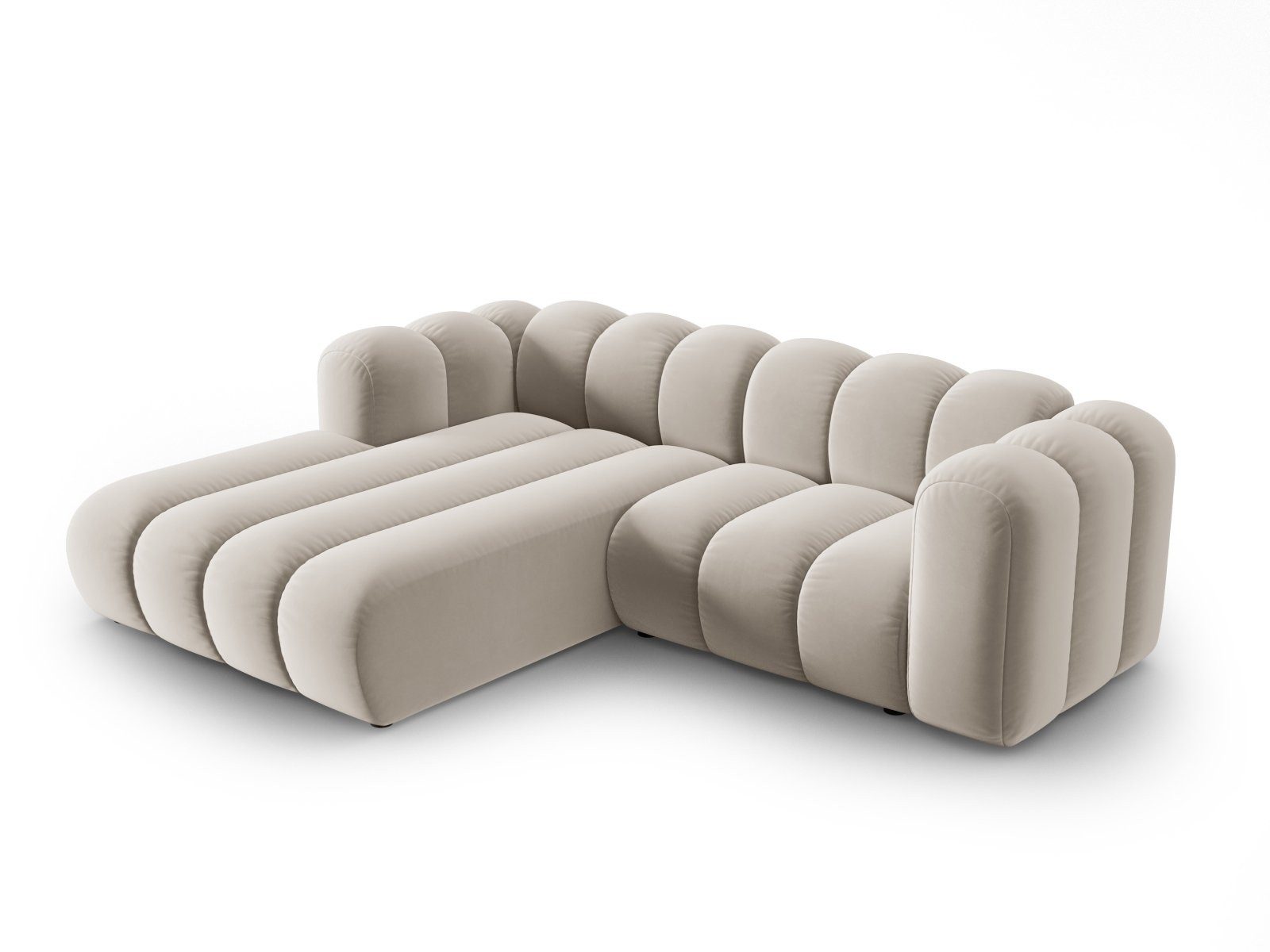 Micadoni Ecksofa Lupine, modular 3-Sitzer günstig online kaufen