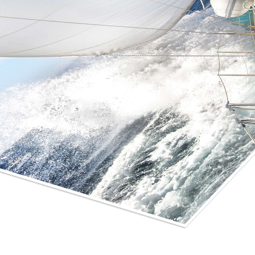 Posterlounge Wandbild Segeln im Sturm II, Jan Schuler, erhältlich als Poster, Leinwandbild, Wandsticker oder Acrylglasbild
