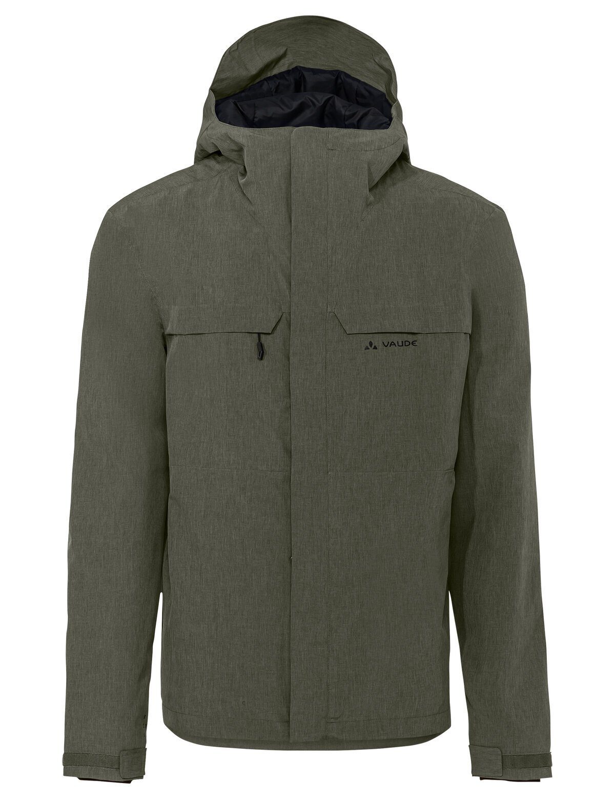 Klimaneutral khaki Men's VAUDE Yaras Jacket Rain Warm Outdoorjacke kompensiert (1-St)