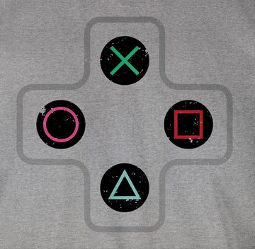 Shirtracer T-Shirt Gamer Controller Nerd Geschenke