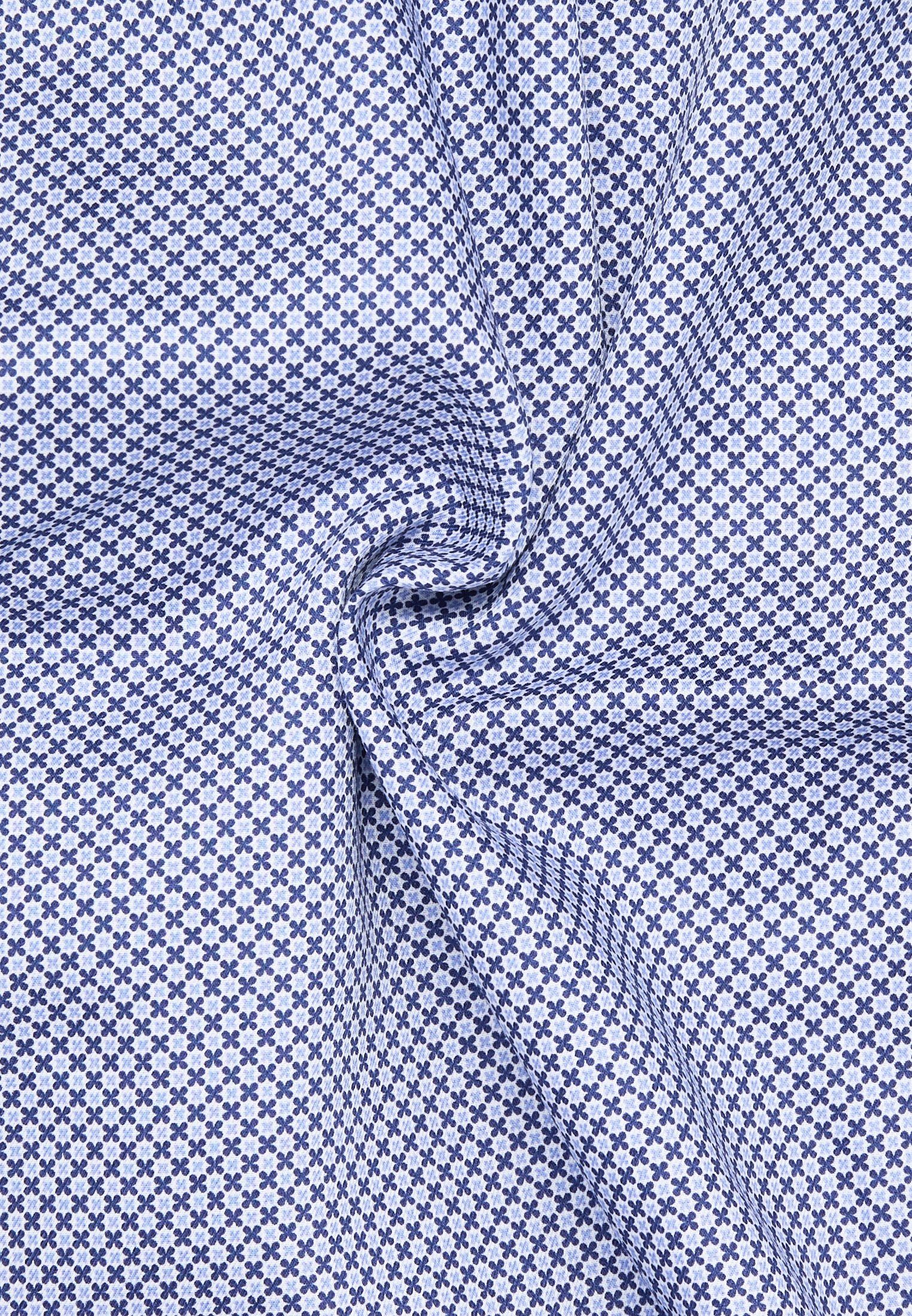 Eterna Langarmhemd MODERN FIT blau