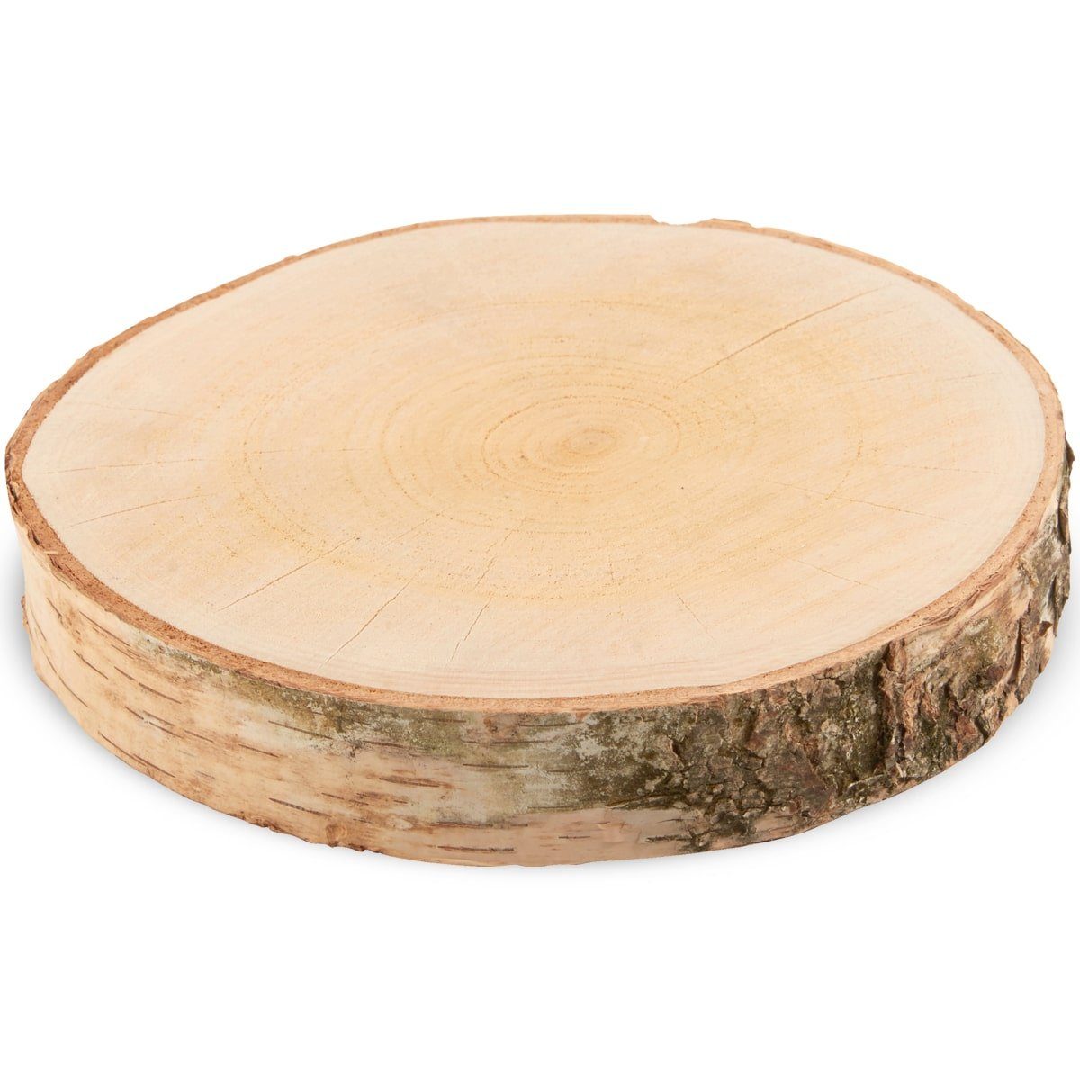 matches21 HOME & HOBBY Bastelnaturmaterial Grosse Baumscheiben 1 Stk. Dekoholz H