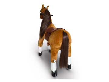 TPFLiving Reittier Pferd Gismo - Größe S - Farbe: braun, Schaukeltier für Kinder ab 3 bis 6 Jahren - Sitzhöhe: 53 cm