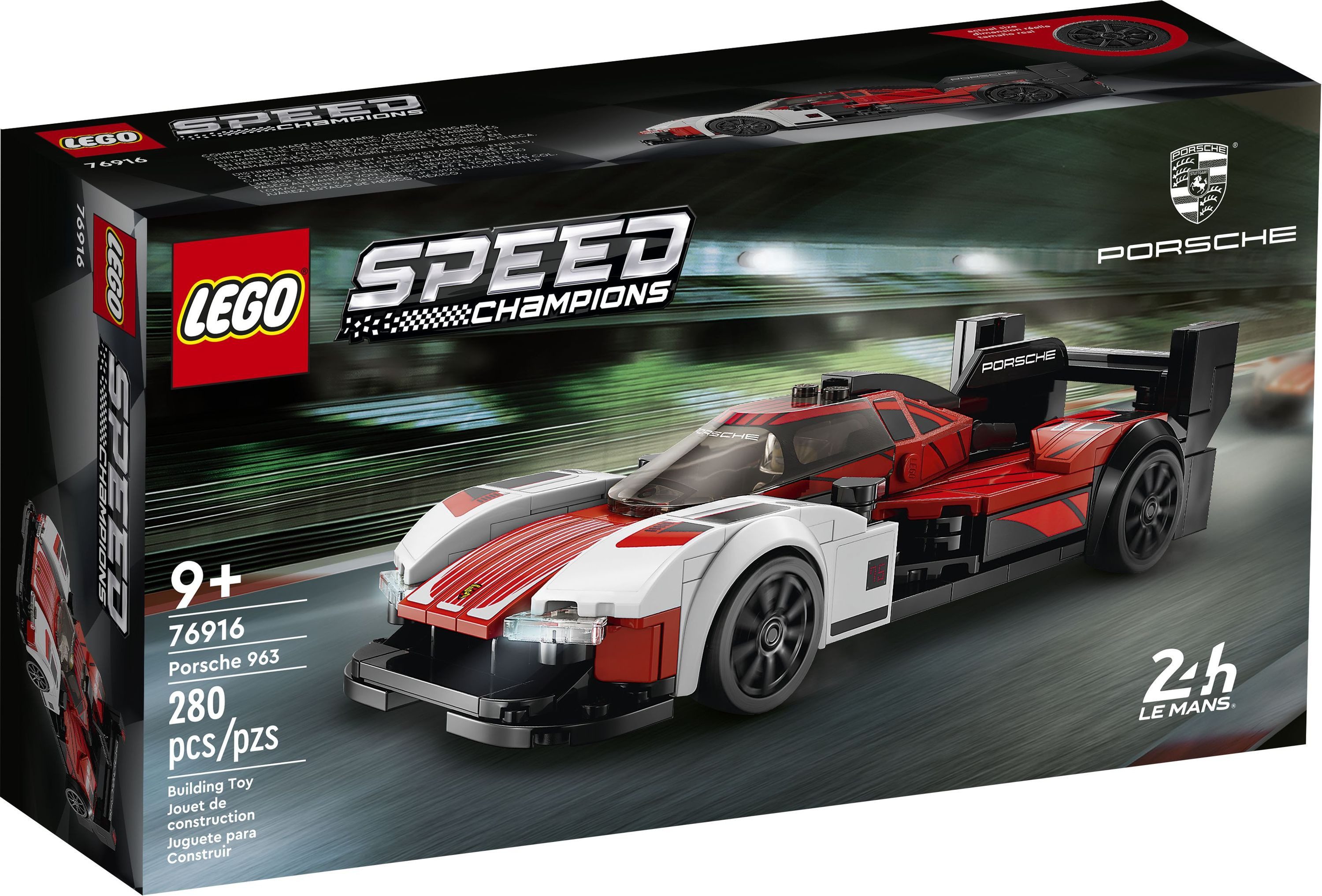 LEGO® LEGO® Speed Champions Porsche 963 - 76916 NEU! Teile 280x Spielbauste günstig online kaufen