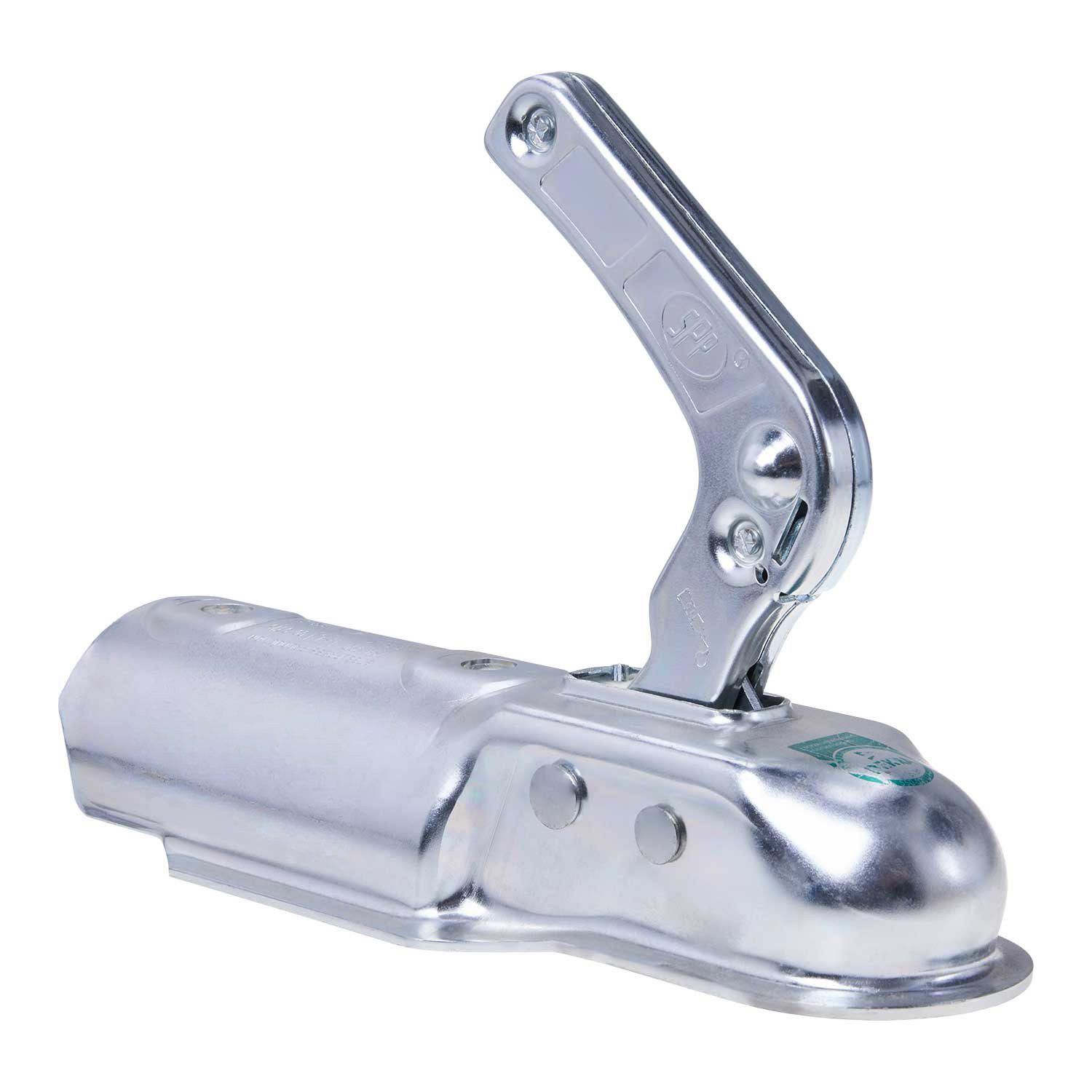 Diedrich Filmer GmbH Anhängerkupplung Kupplungsklaue Zugmaul Zugkugelkupplung Silber (1-St), Anhänger Kupplung Anhängerkupplung 70mm 750kg Rund runde Deichsel