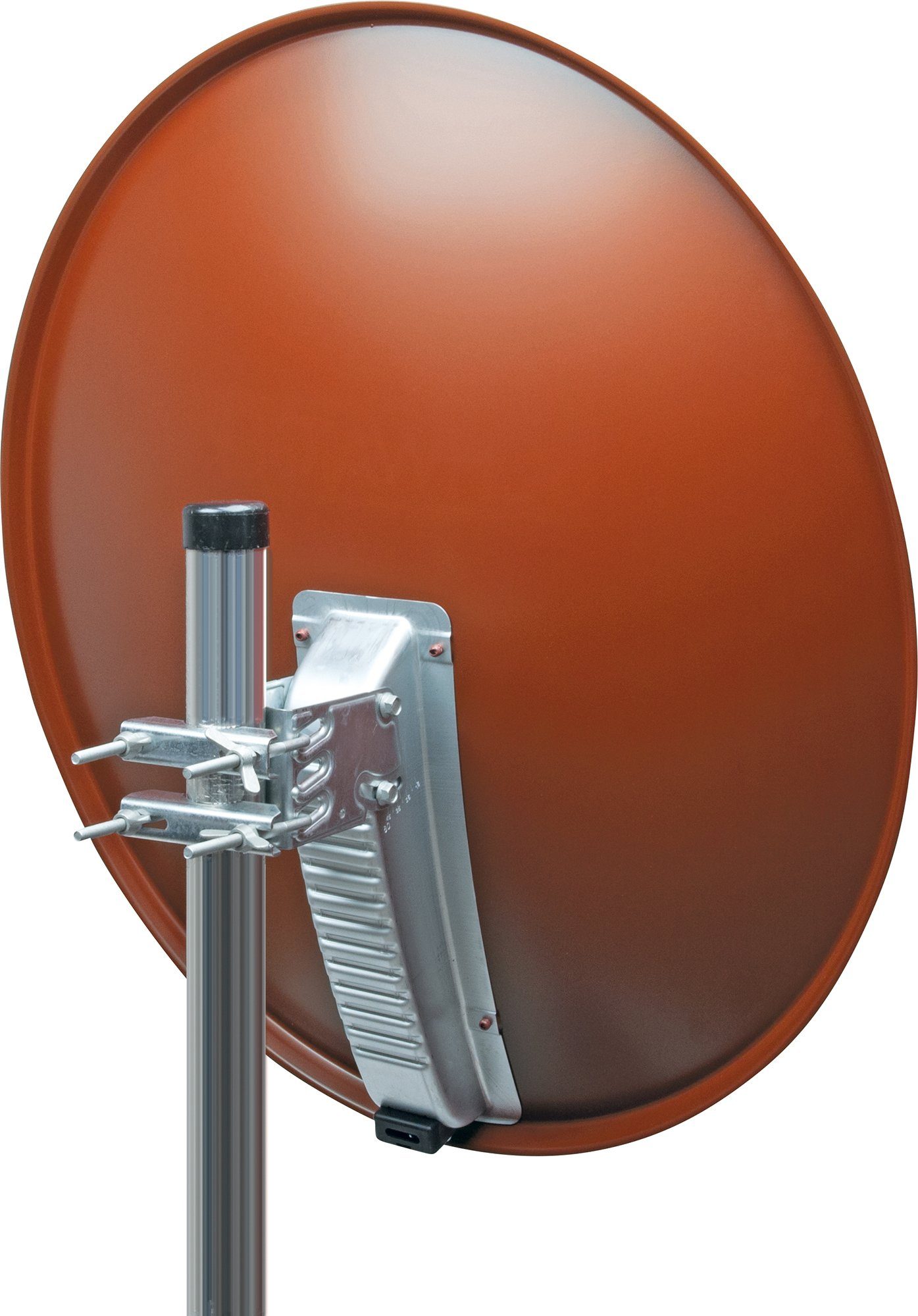 Schwaiger SPI800.2 Sat-Spiegel (75 cm, Aluminium, ziegelrot)