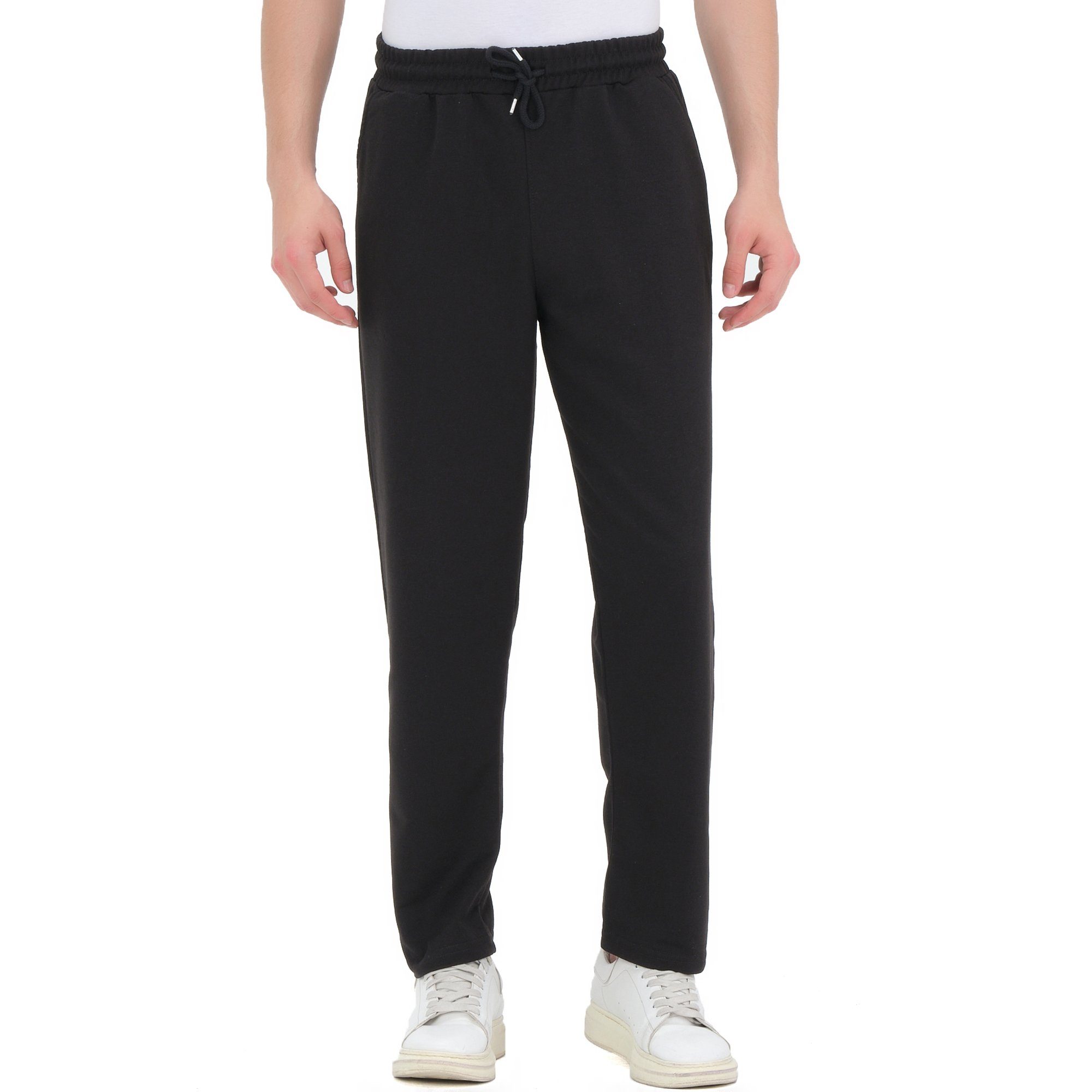 ROSS CAMP Jogginghose Sporthose Herren (2-tlg) Baumwolle
