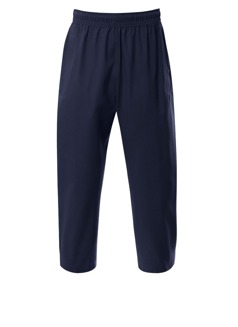 Jerseyhose TRIGEMA 3/4 Freizeithose aus Baumwolle