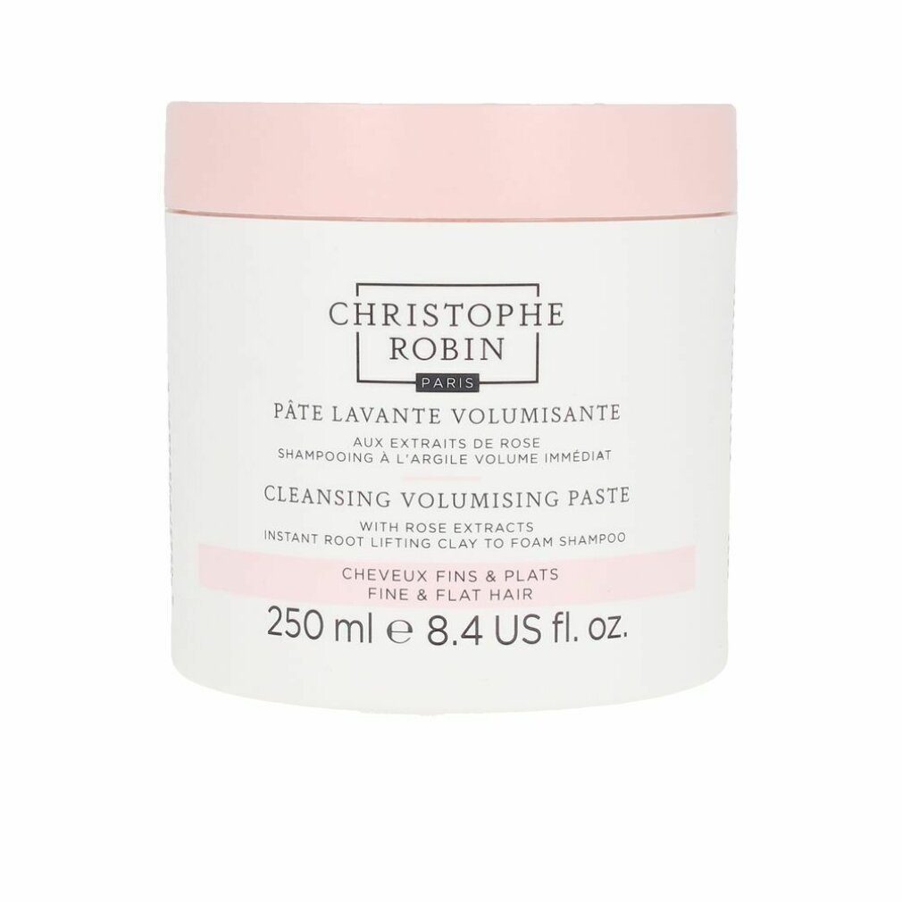 Christophe Robin Haarshampoo CLEANSING VOLUMIZING paste clay&rose rassoul with pure extra