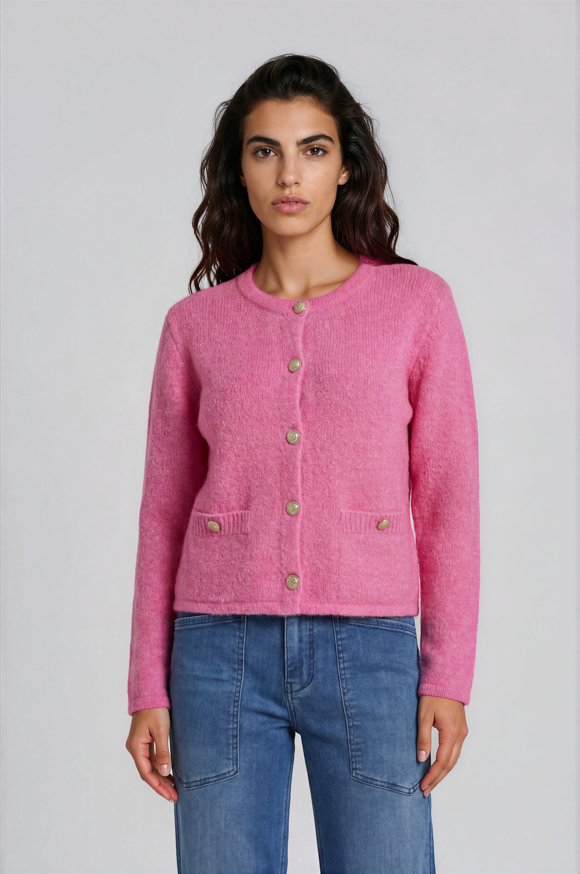 Milano Italy Strickjacke mit Taschen