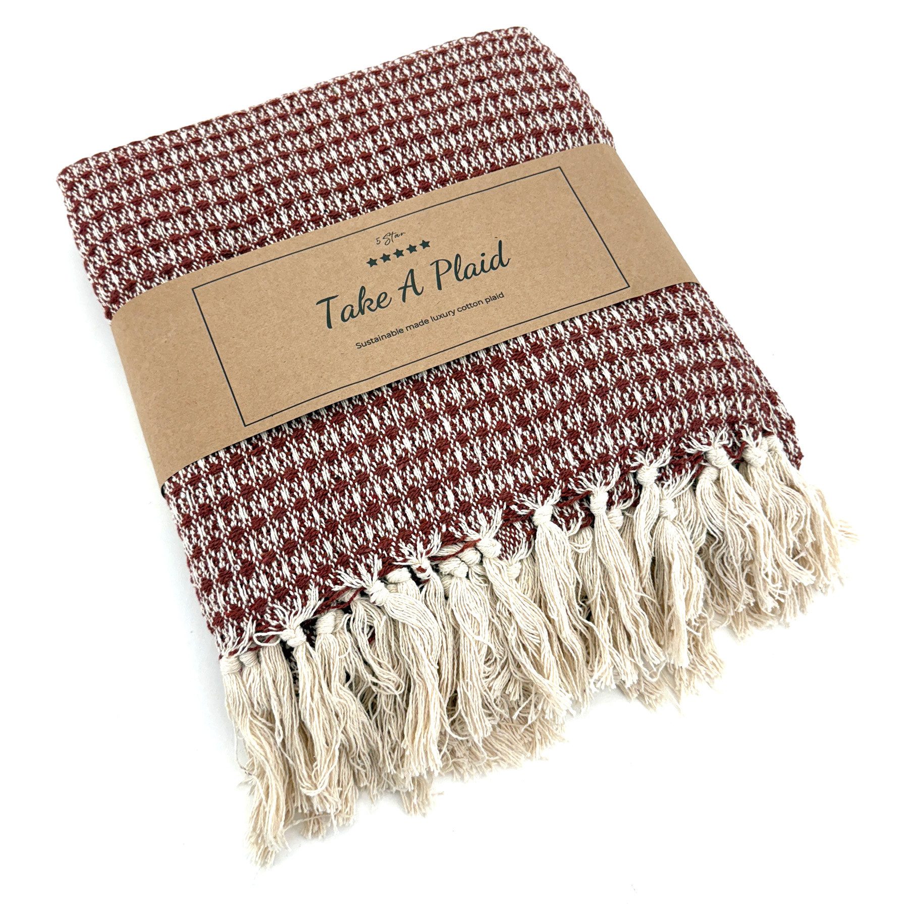 Wohndecke Strick Kuscheldecke Wolldecke Sofadecke 180x130 cm, heimtexland, Fransen Strickdecke Boho I 100% BW I weich, warm, natürlich