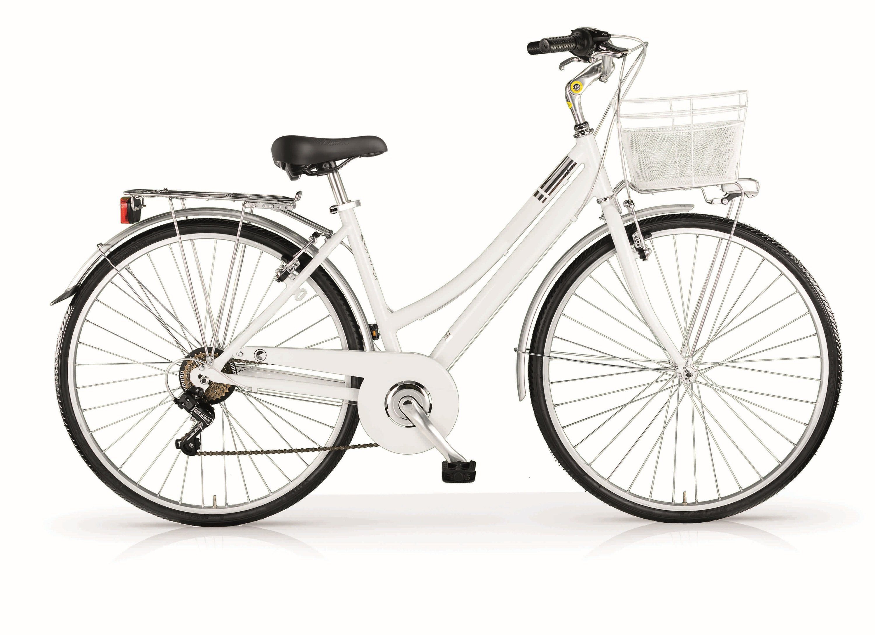 MBM Cityrad, 6 Gang Shimano, Kettenschaltung, Citybike New Central Woman 28 Zoll