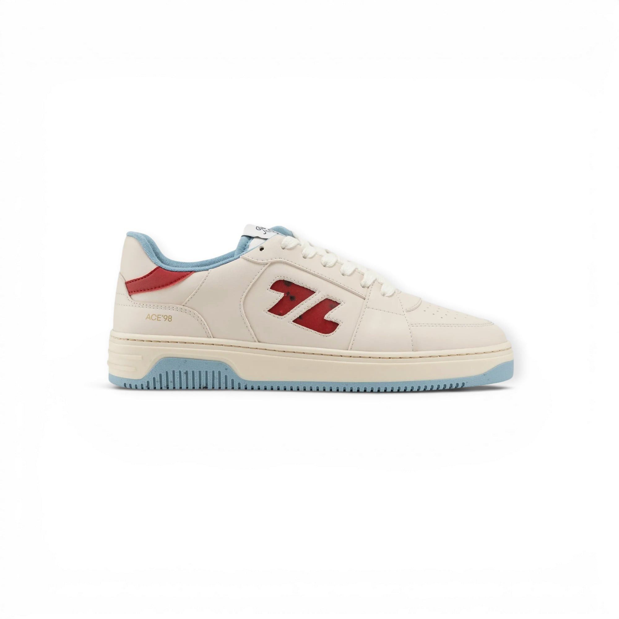 Zeta Ace 98 creamweiss/blau/rot Damen Sneaker