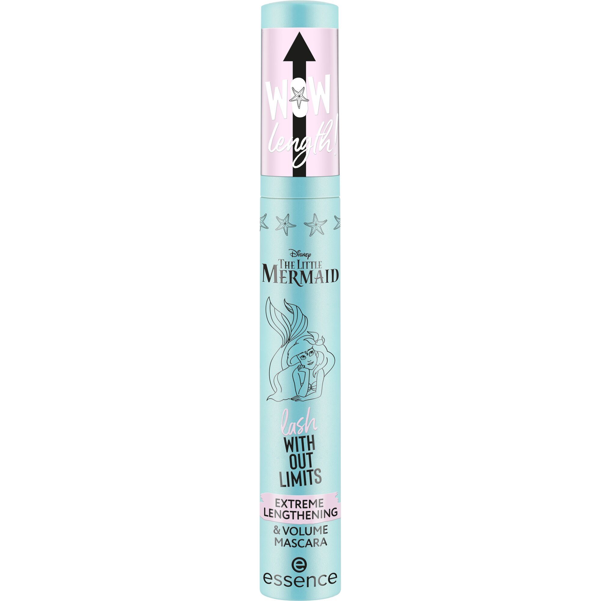 Essence Mascara Disney THE LITTLE MERMAID lash, 3-tlg., WITHOUT LIMITS EXTREME LENGTHENING & VOLUME MASCARA