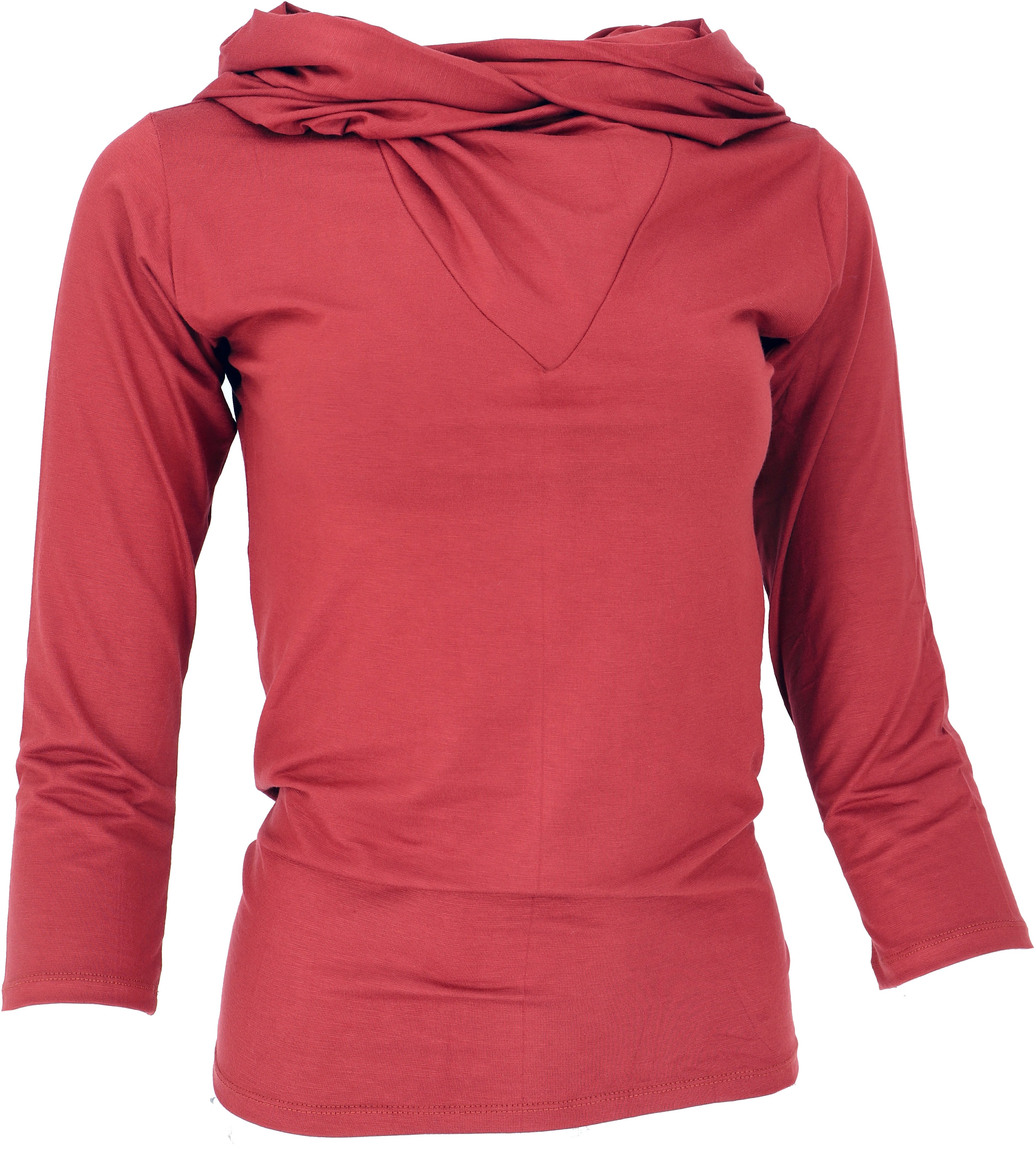 Guru-Shop Longsleeve Langarmshirt, Boho Oberteil mit raffinierter.. alterna günstig online kaufen