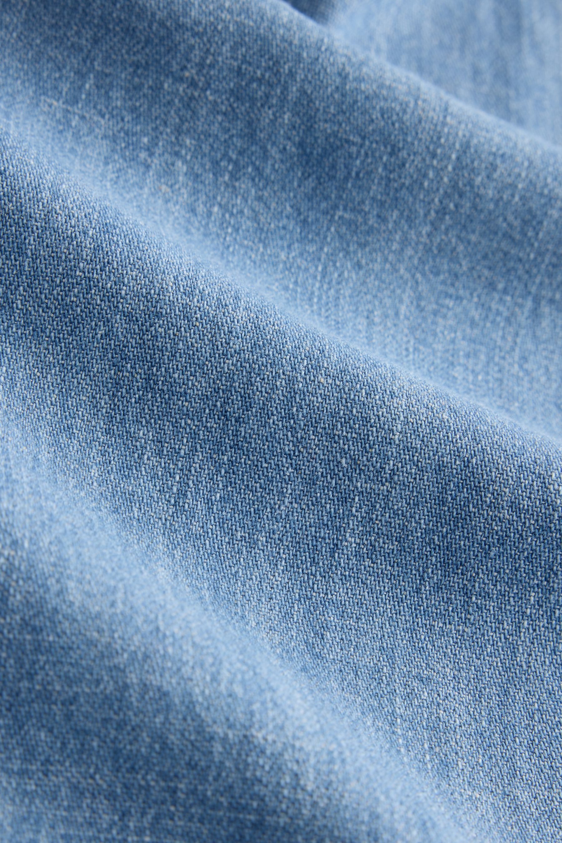 Next Jeanskleid Ärmelloses Maxikleid aus Jersey-Denim (1-tlg) – Bild 3 von 3