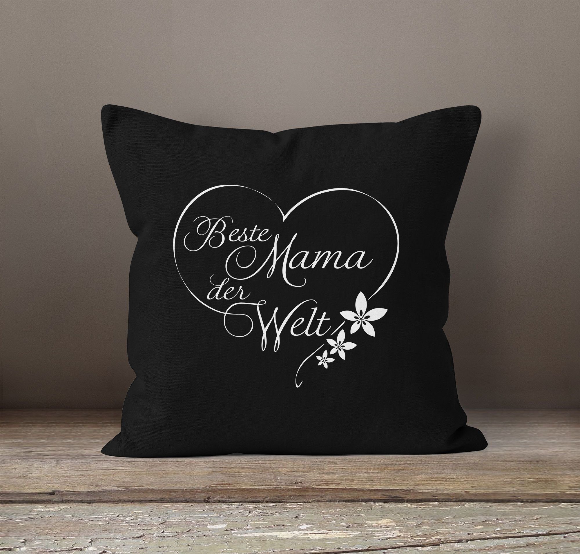 MoonWorks Dekokissen Kissenbezug Beste Mama der günstig online kaufen