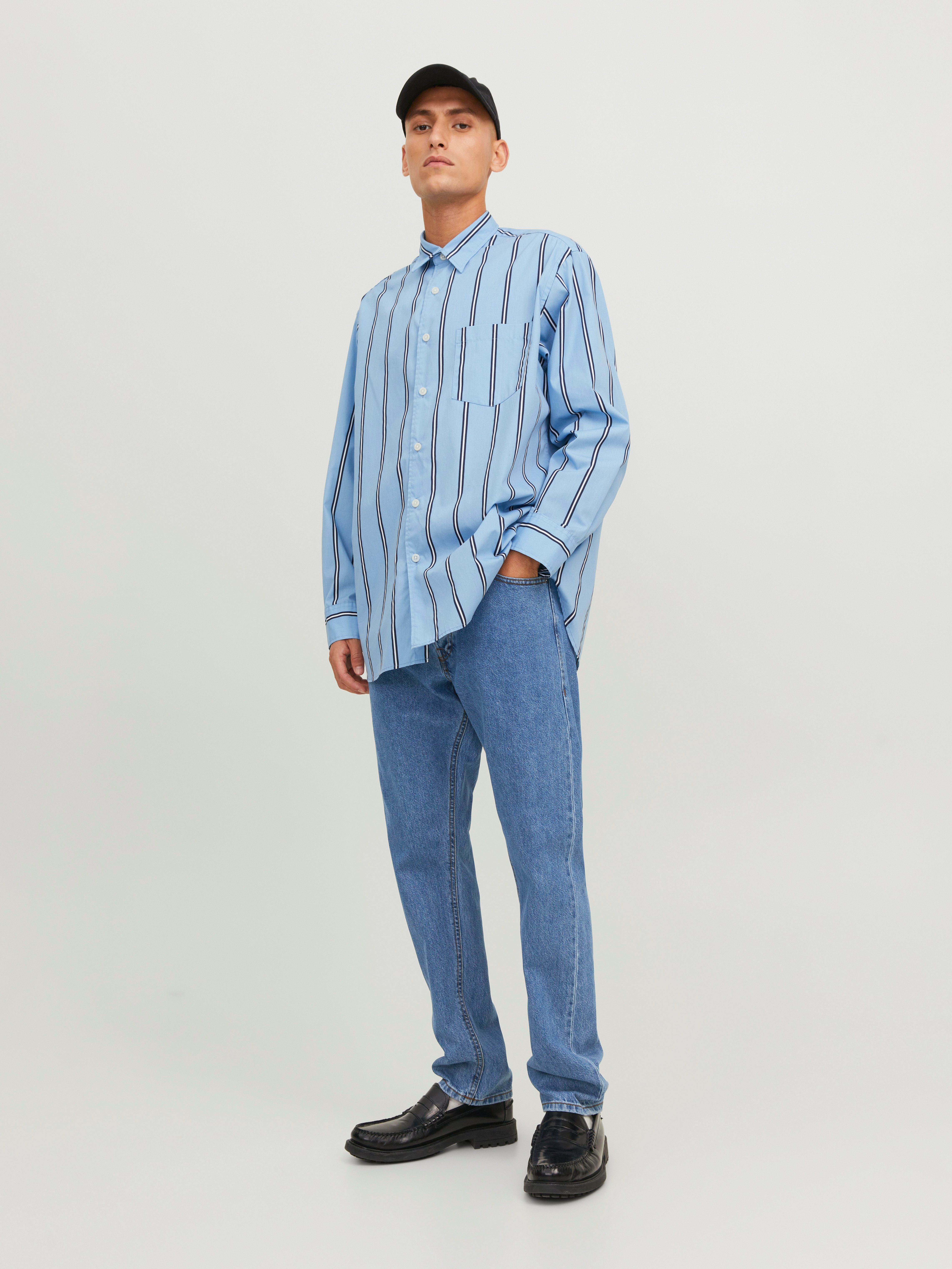 Jack & Jones Relax-fit-Jeans JJICHRIS JJORIGINAL SQ 735 LN