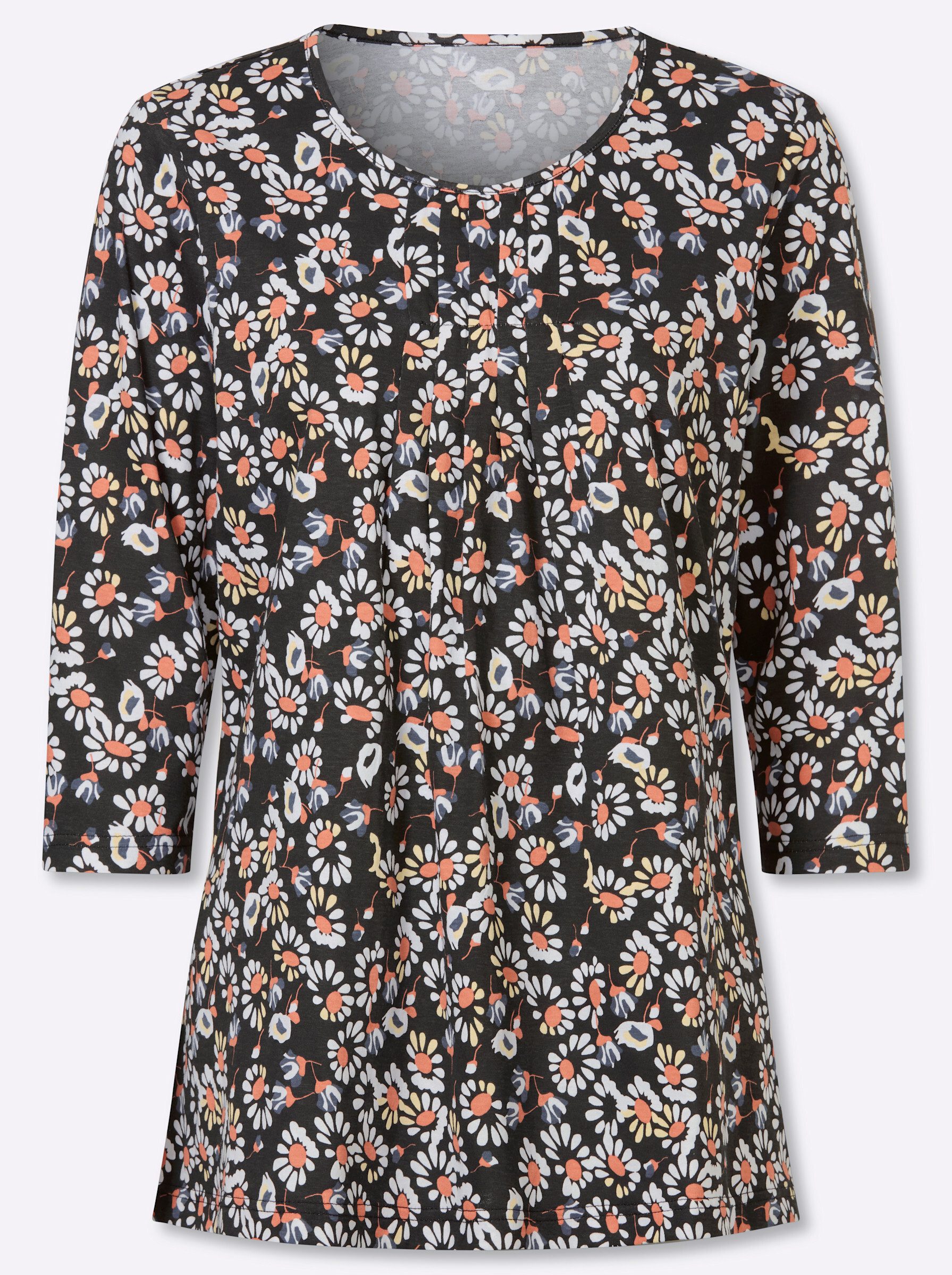 T-Shirt Longshirt 3/4-Arm