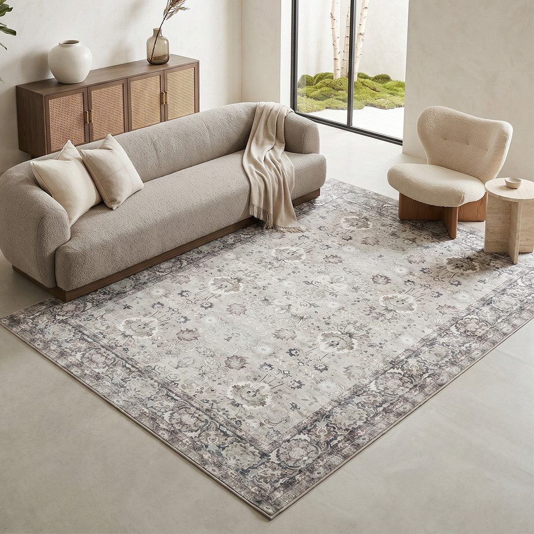 Tapiso Orientteppich ISPAHAN, rechteckig, Höhe: 6 mm, Orient Design