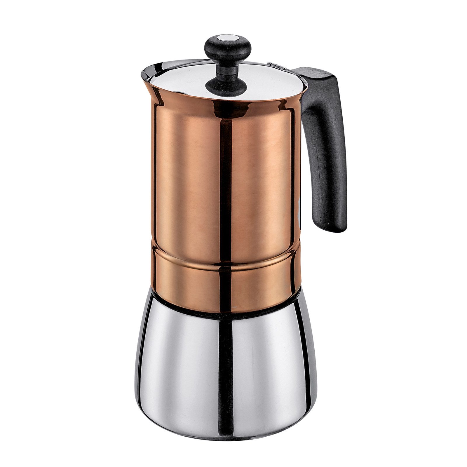 Cilio Espressokocher, Kaffeebereiter Mokkakanne Induktion