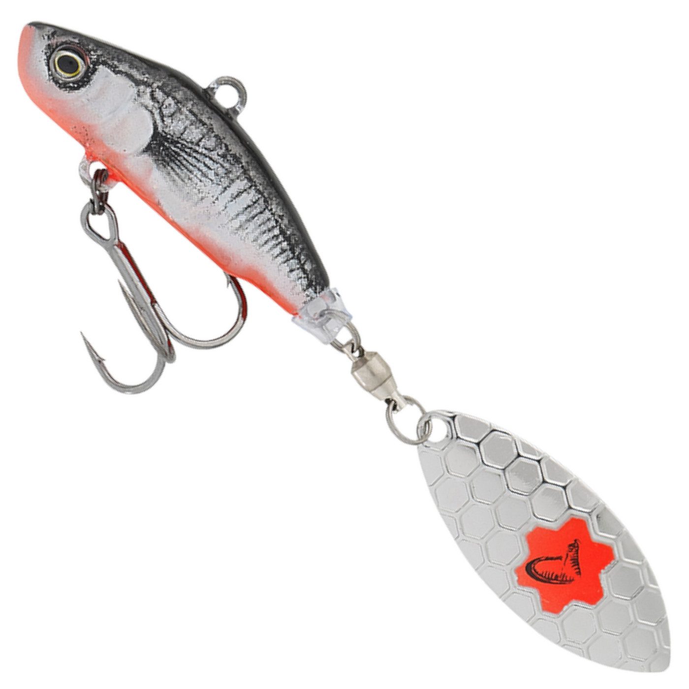 Kunstköder Savage Gear 7,3cm 13g 3D Sticklebait Tailspin - Jigspinner