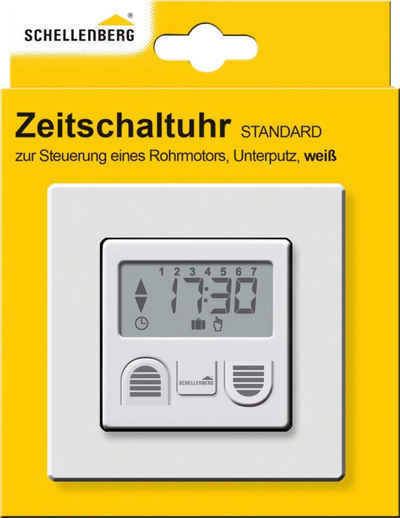 SCHELLENBERG Zeitschaltuhr »Standard«, zur Rollladensteuerung von Rohrmotoren »Standard« und »Plus«